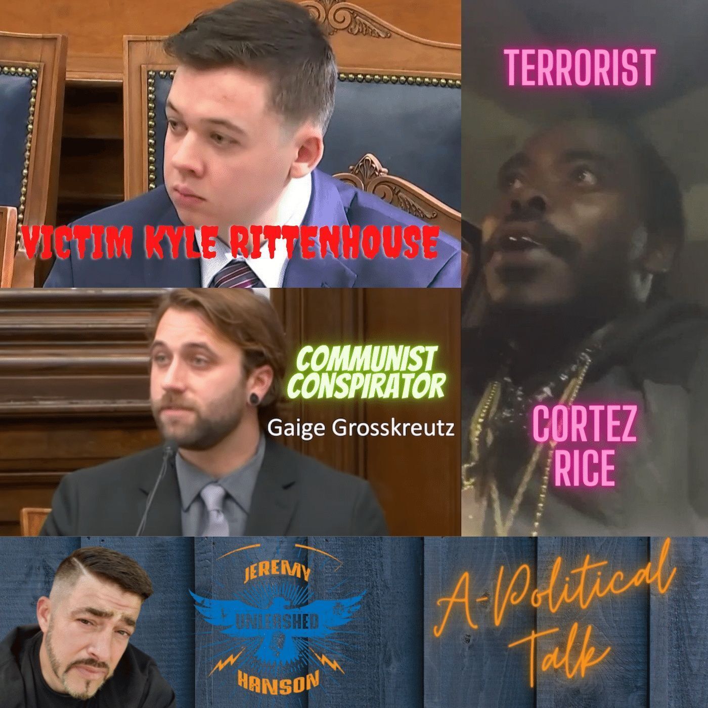 ANTIFA & BLM using goons to persuade Kyle Rittenhouse murder trial!! episode artwork