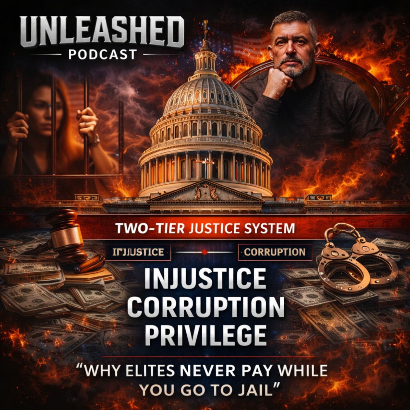 Two Americas: Why Elites Never Pay While You Go to Jail episode artwork