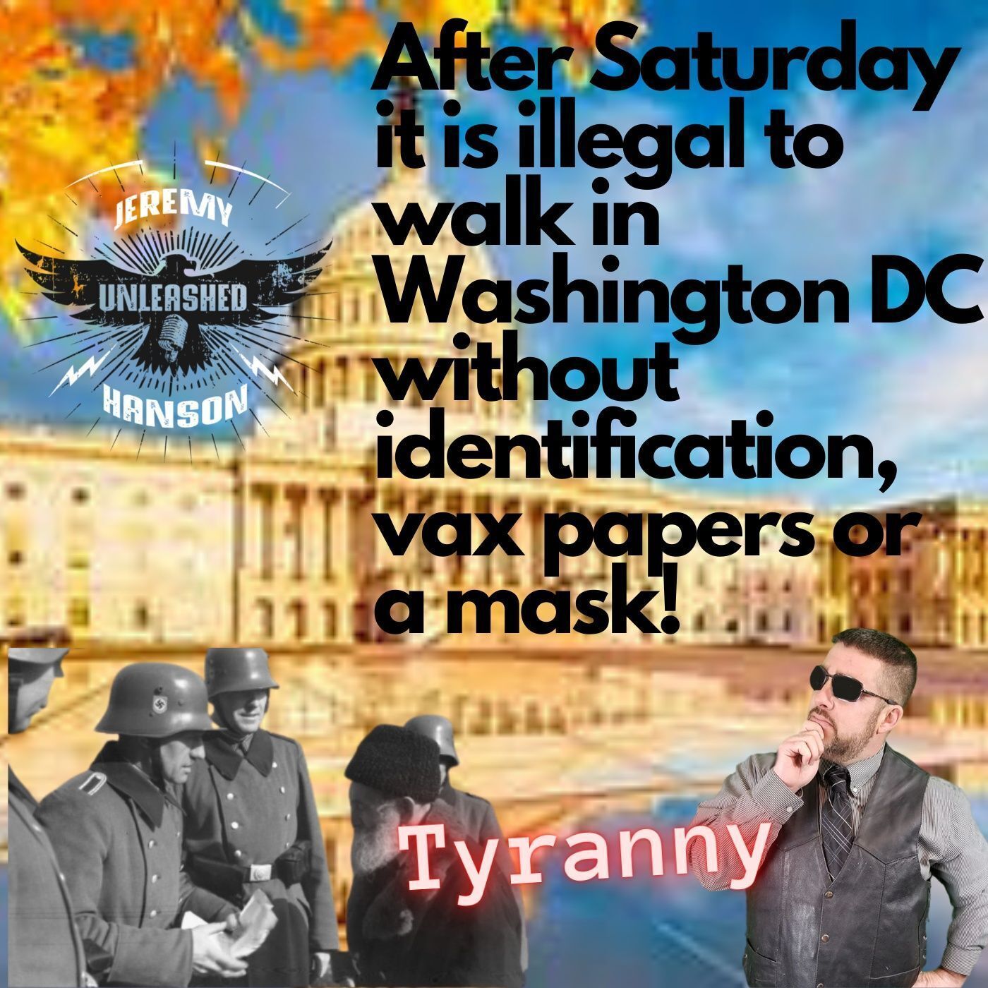 Its happened DC has turned into WWII Germany "OUTRAGEOUS" episode artwork