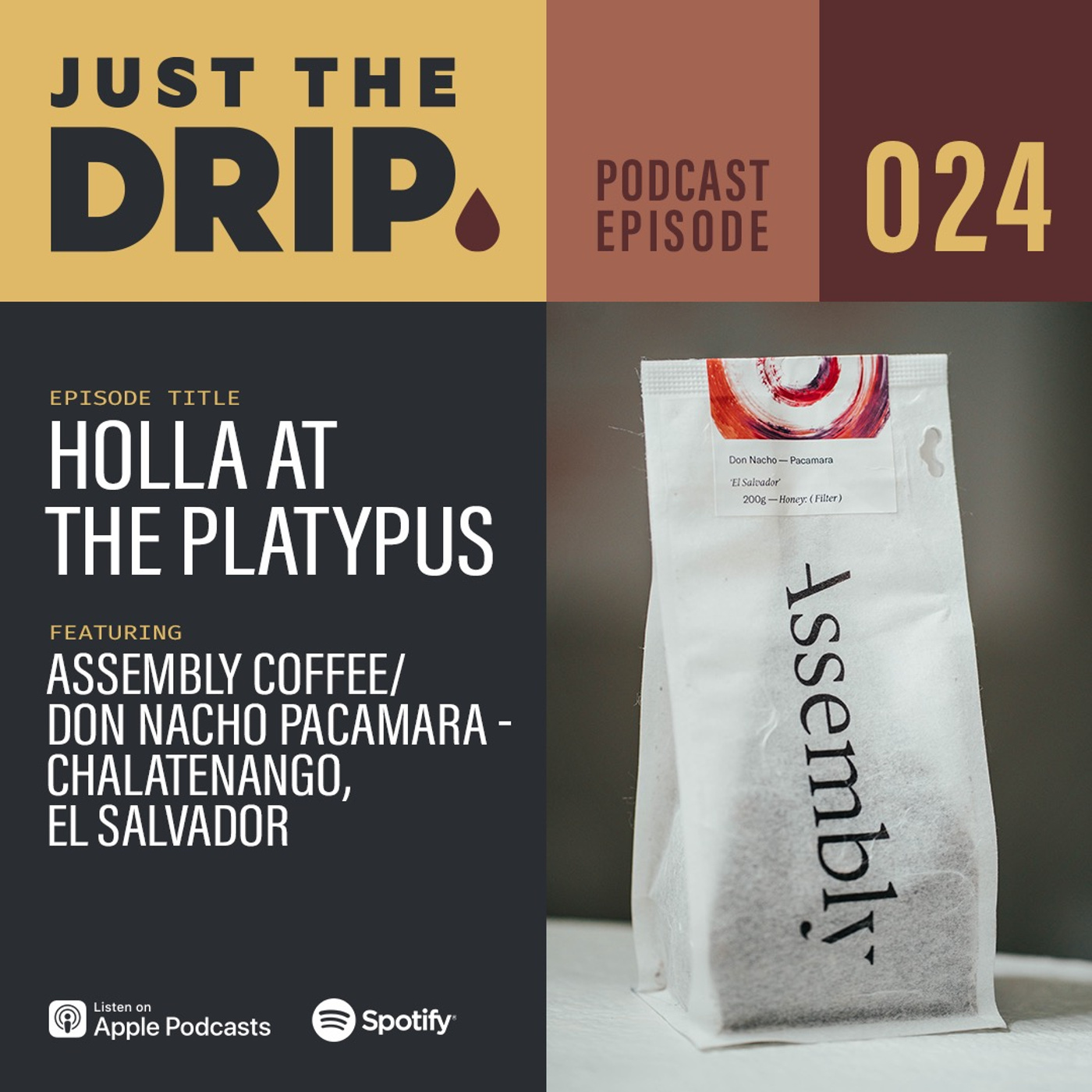 Holla At The Platypus | Assembly Coffee Don Nacho Pacamara – JTD024 episode artwork