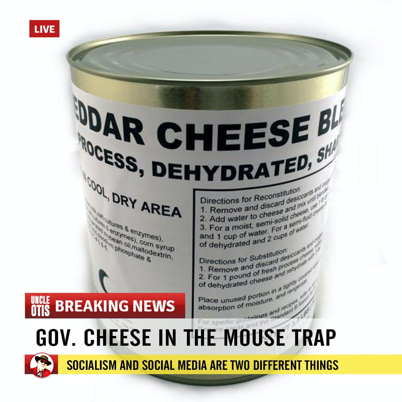 3 - Uncle Otis in Cheese in the Mouse Trap episode artwork