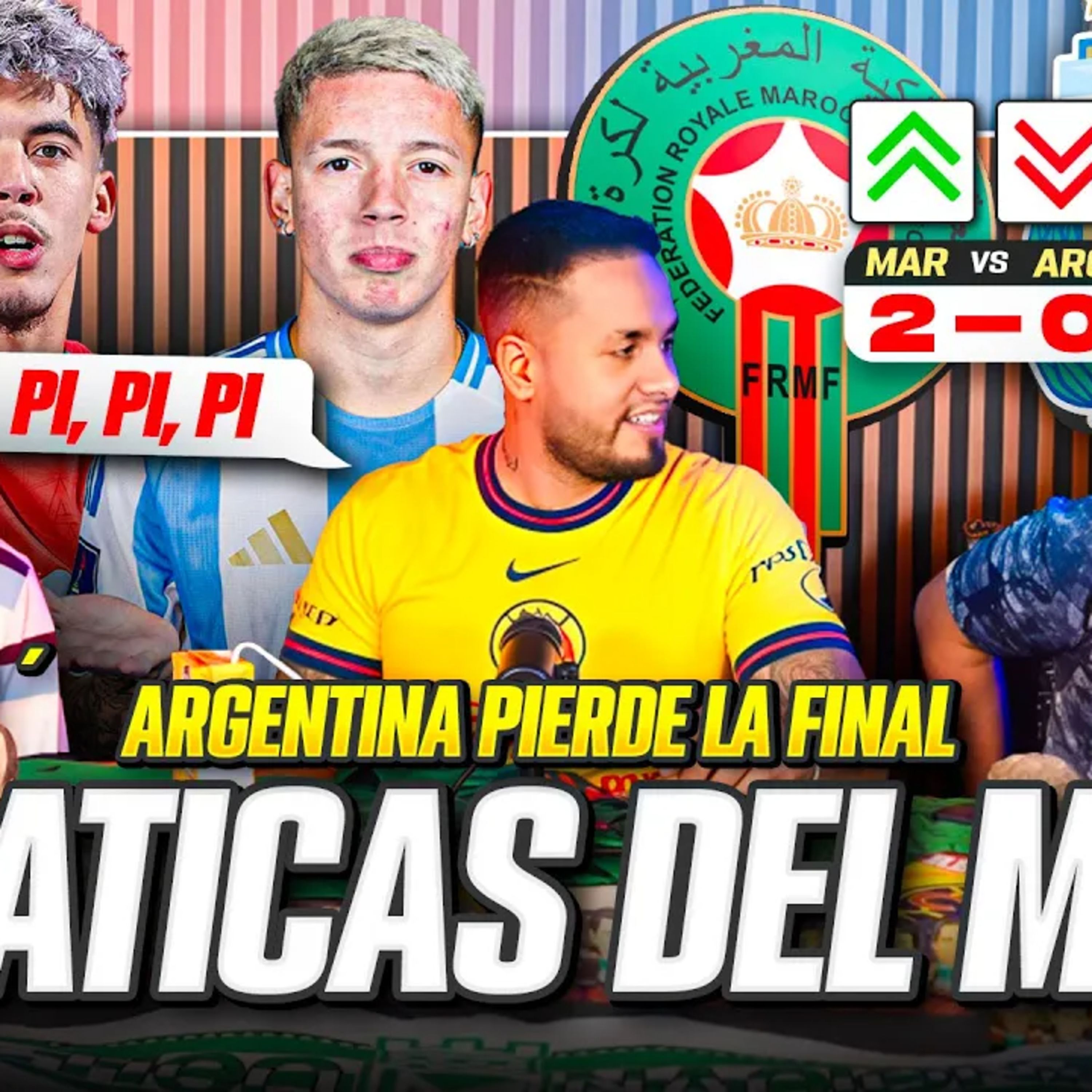 PLÁTICAS DEL Mal/ ARGENTINA PIERDE LA FINAL 😂, Cruz Azul le gana al America/ Am3naz4n a MIKE episode artwork