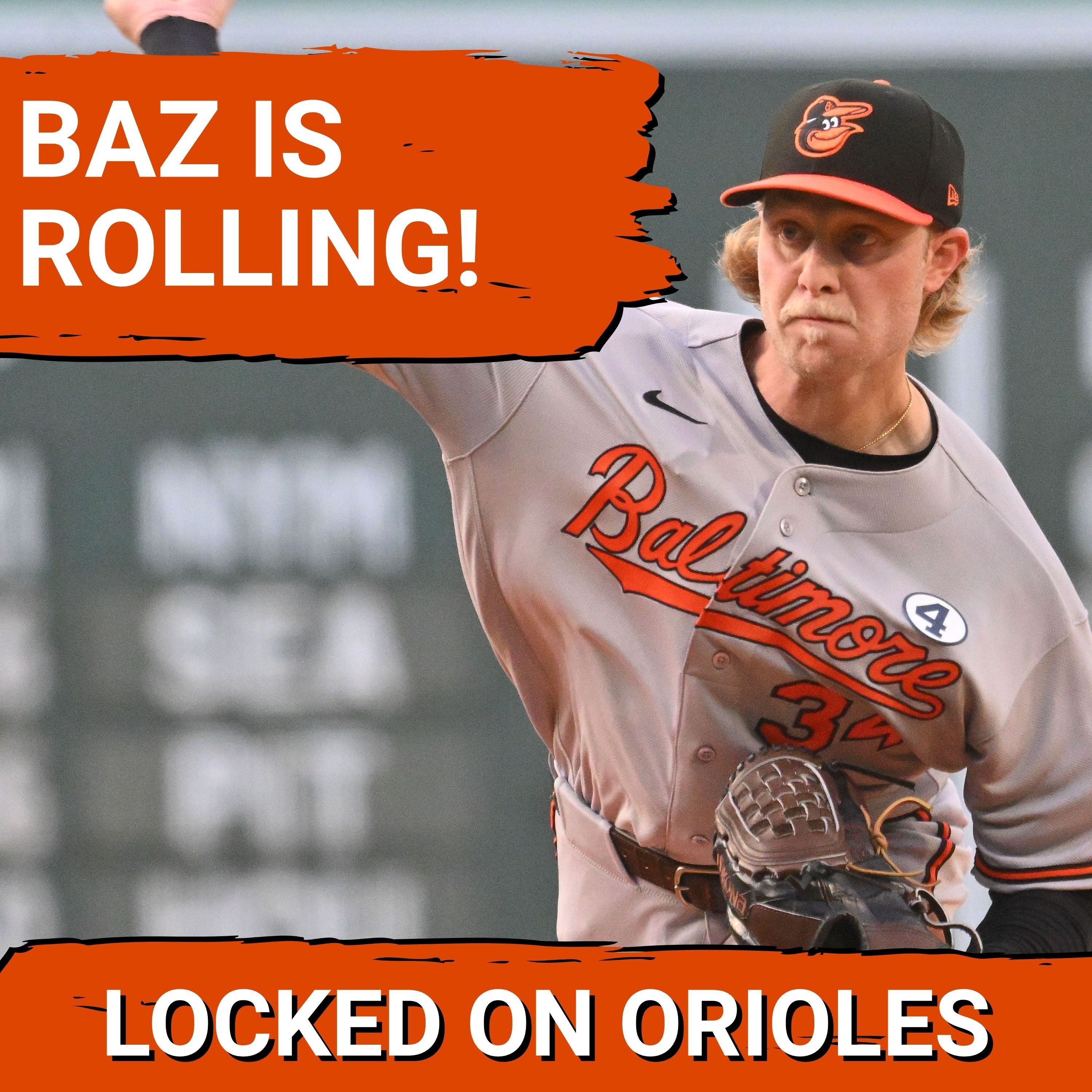 Shane Baz keeps rolling as the Orioles take down the Red Sox 4-2!