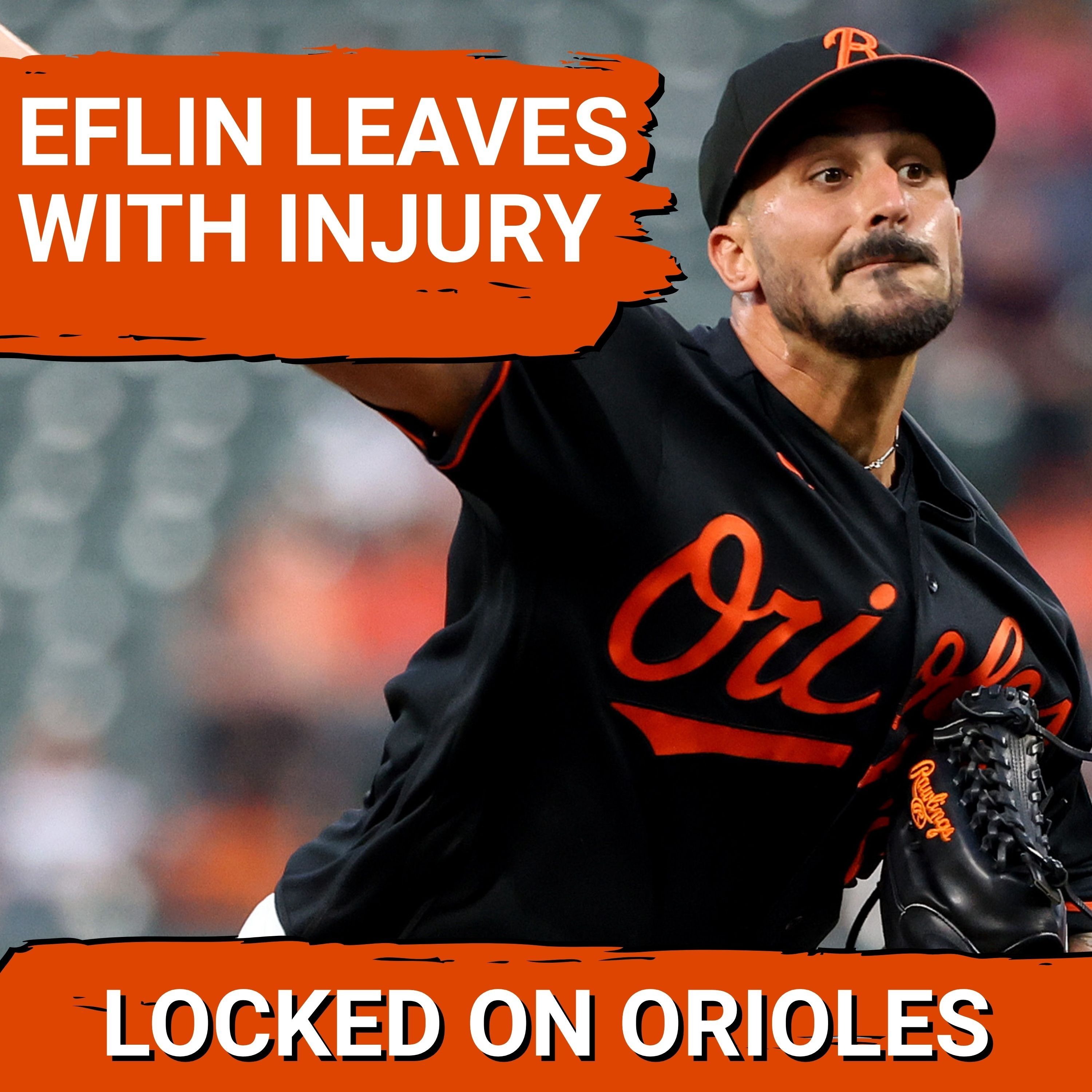 Zach Eflin leaves with elbow discomfort in Orioles loss to Rangers