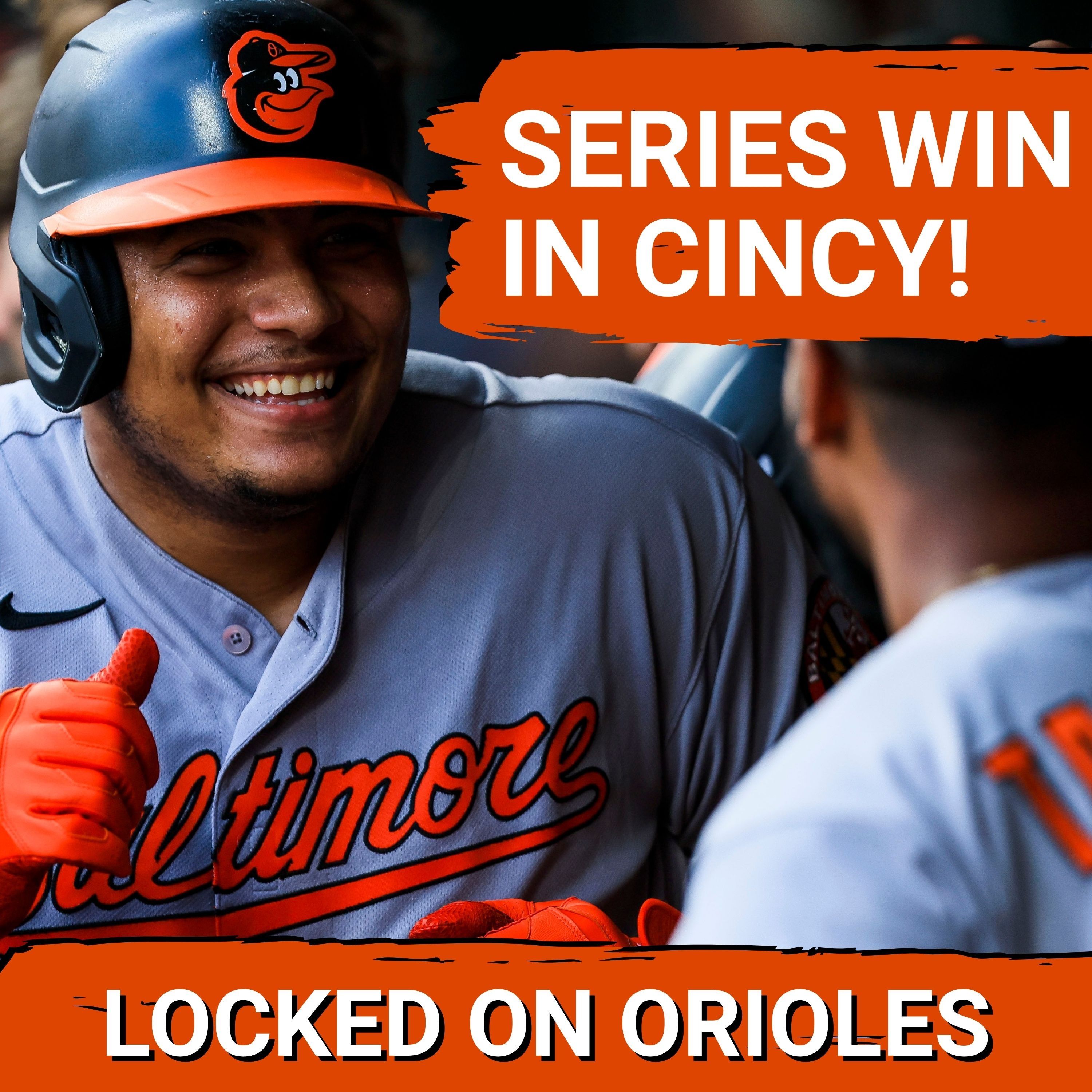 Samuel Basallo's power on display in Orioles series win over the Reds episode artwork