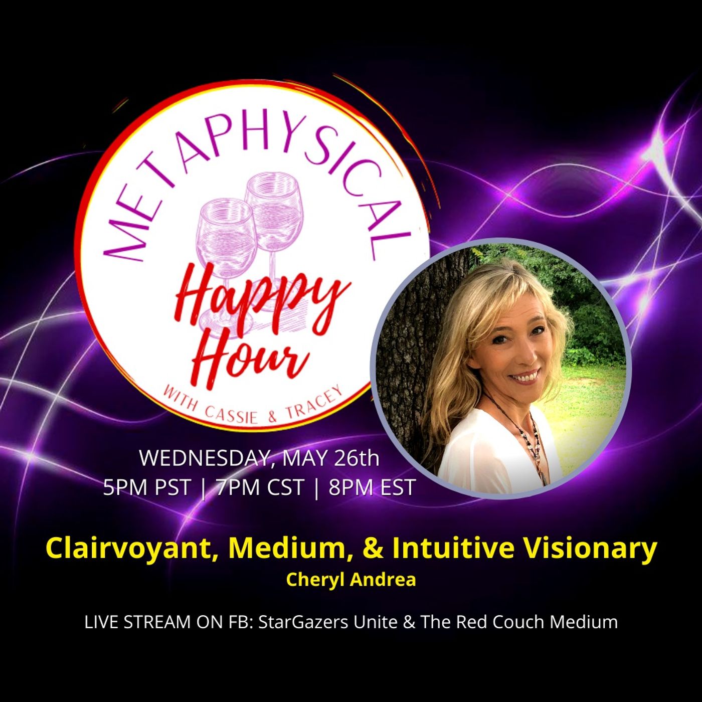 Clairvoyance & Mediumship with Cheryl Andrea!