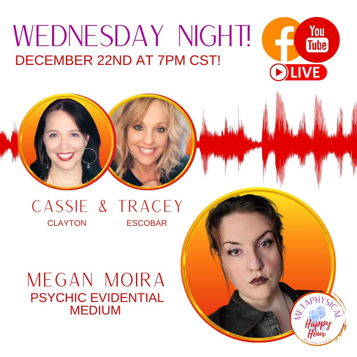 Psychic Evidential Medium, Megan Moira