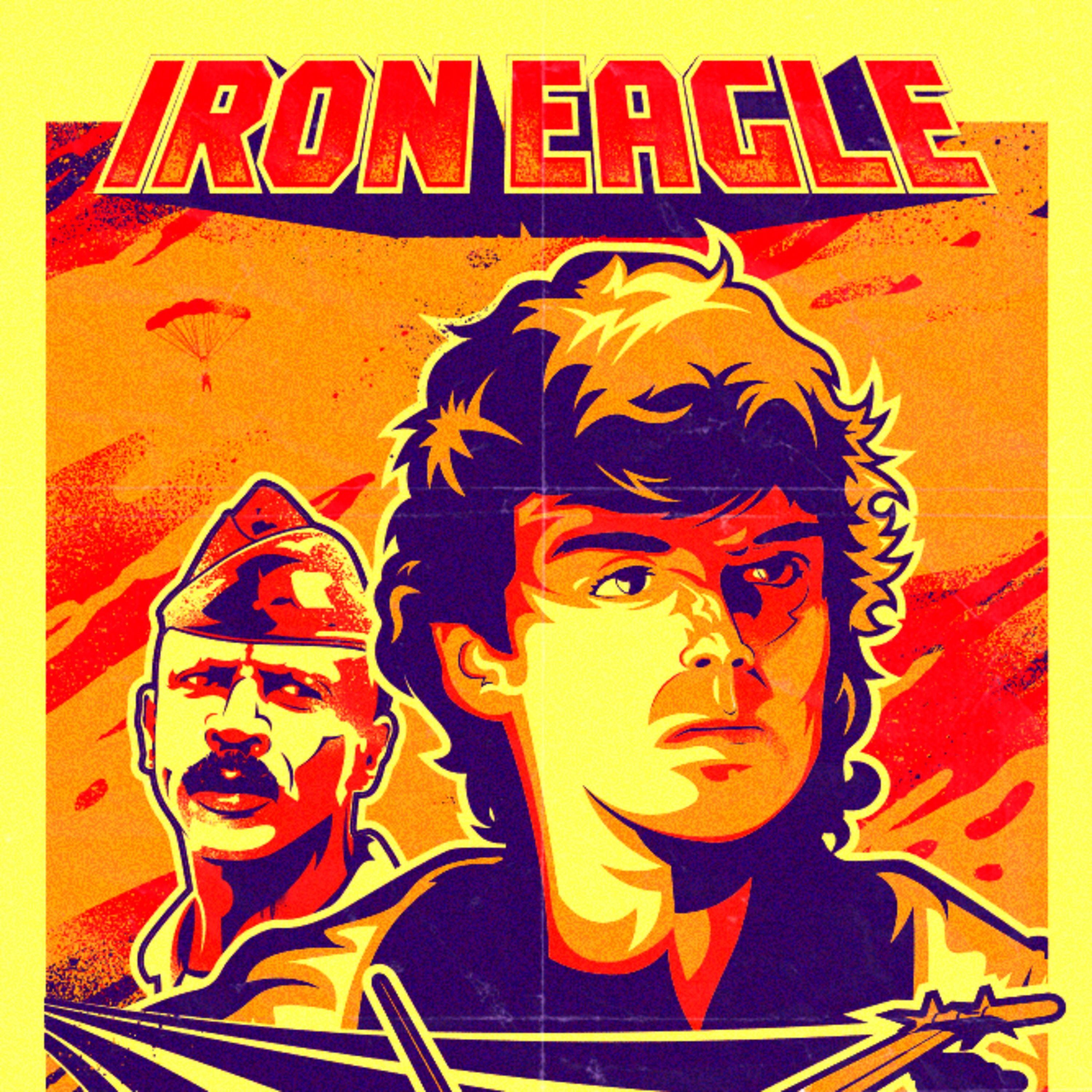 Movie the Podcast Iron Eagle episode artwork