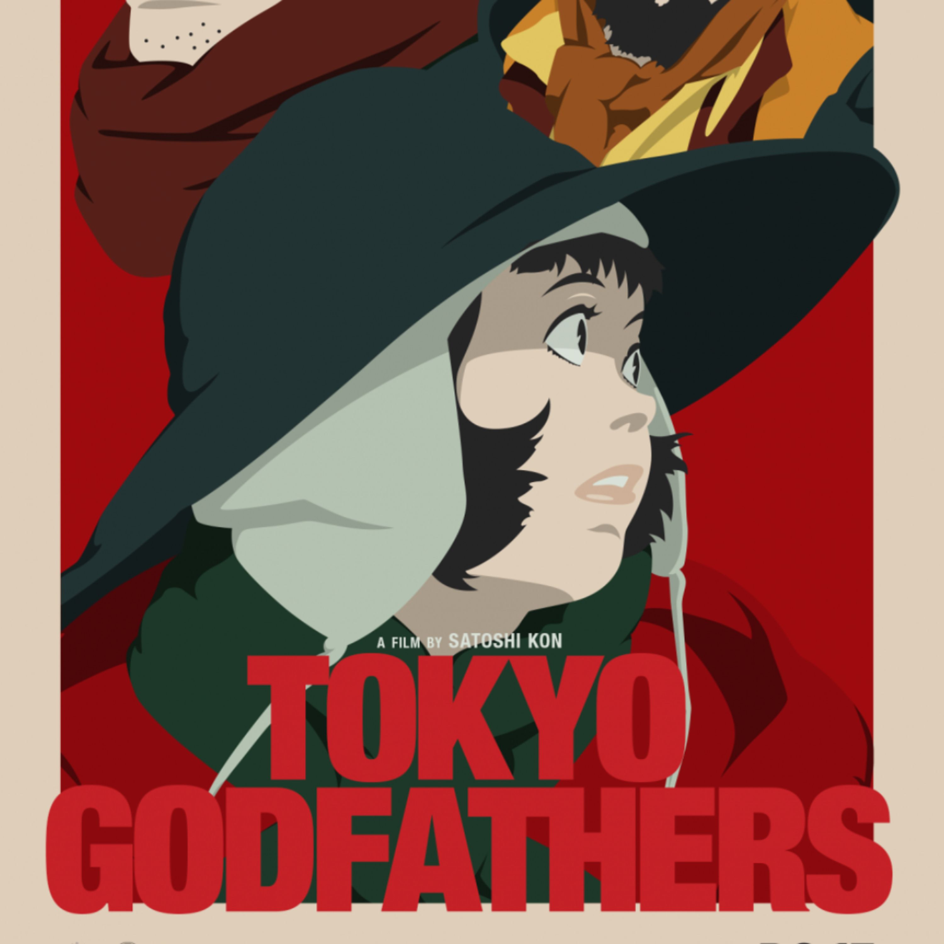 Movie the Podcast Tokyo godfathers episode artwork
