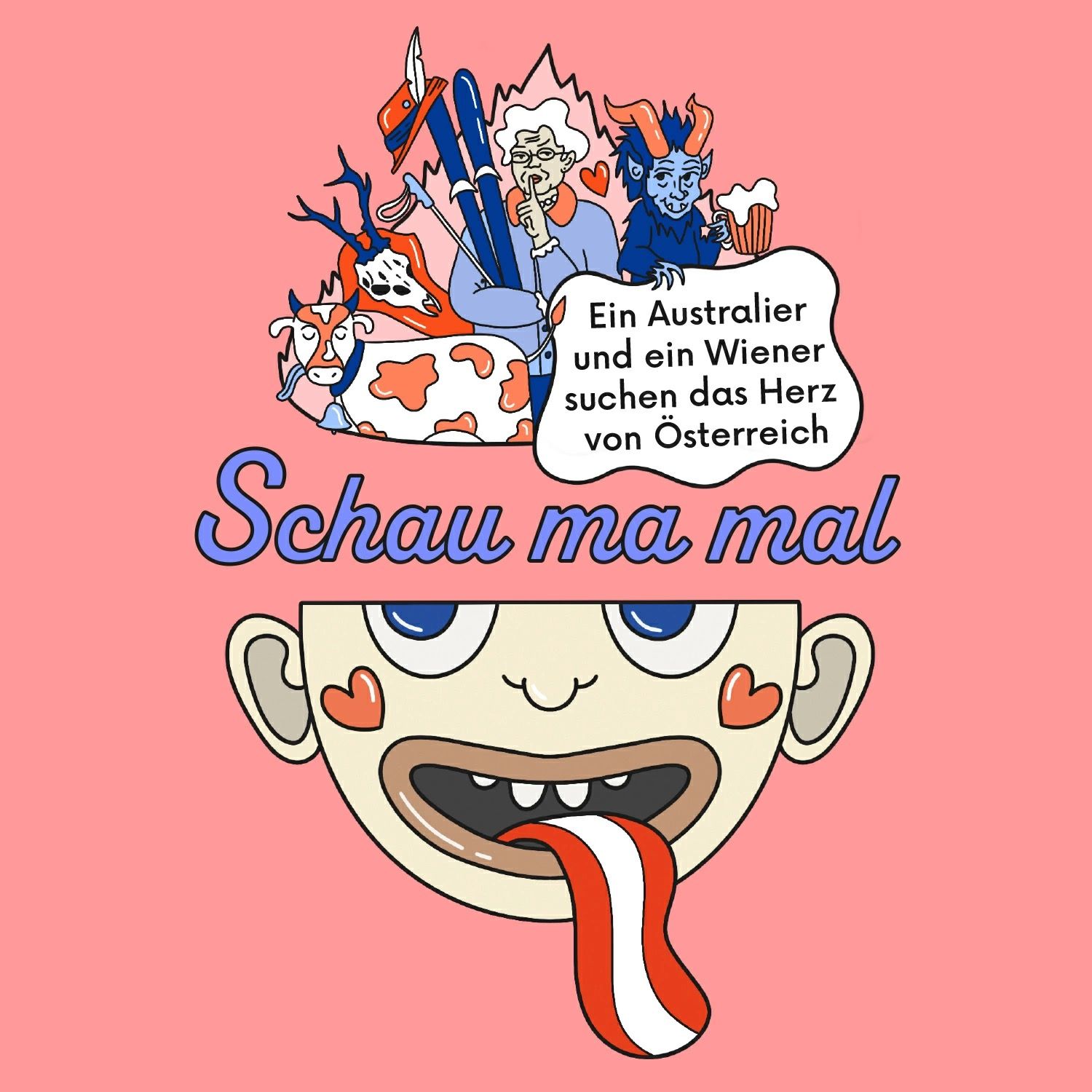 #222 Warum hängen in Österreich überall tote Tiere an der Wand? episode artwork