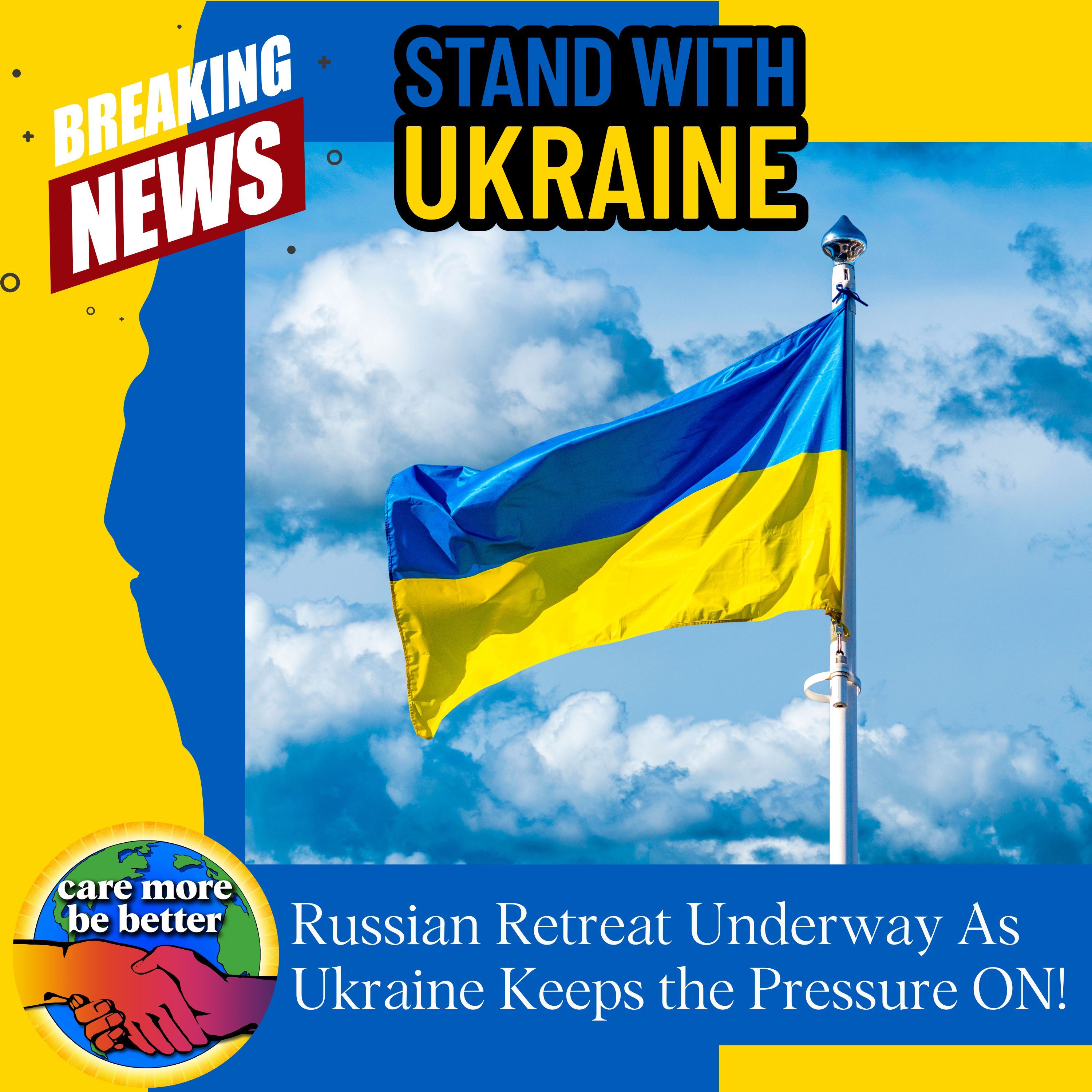 BREAKING NEWS: Ukraine Pushes Russian Troops Retreat and Keeps The Pressure ON! Featuring Daniel Tonkopi and His Work to #StandWithUkraine