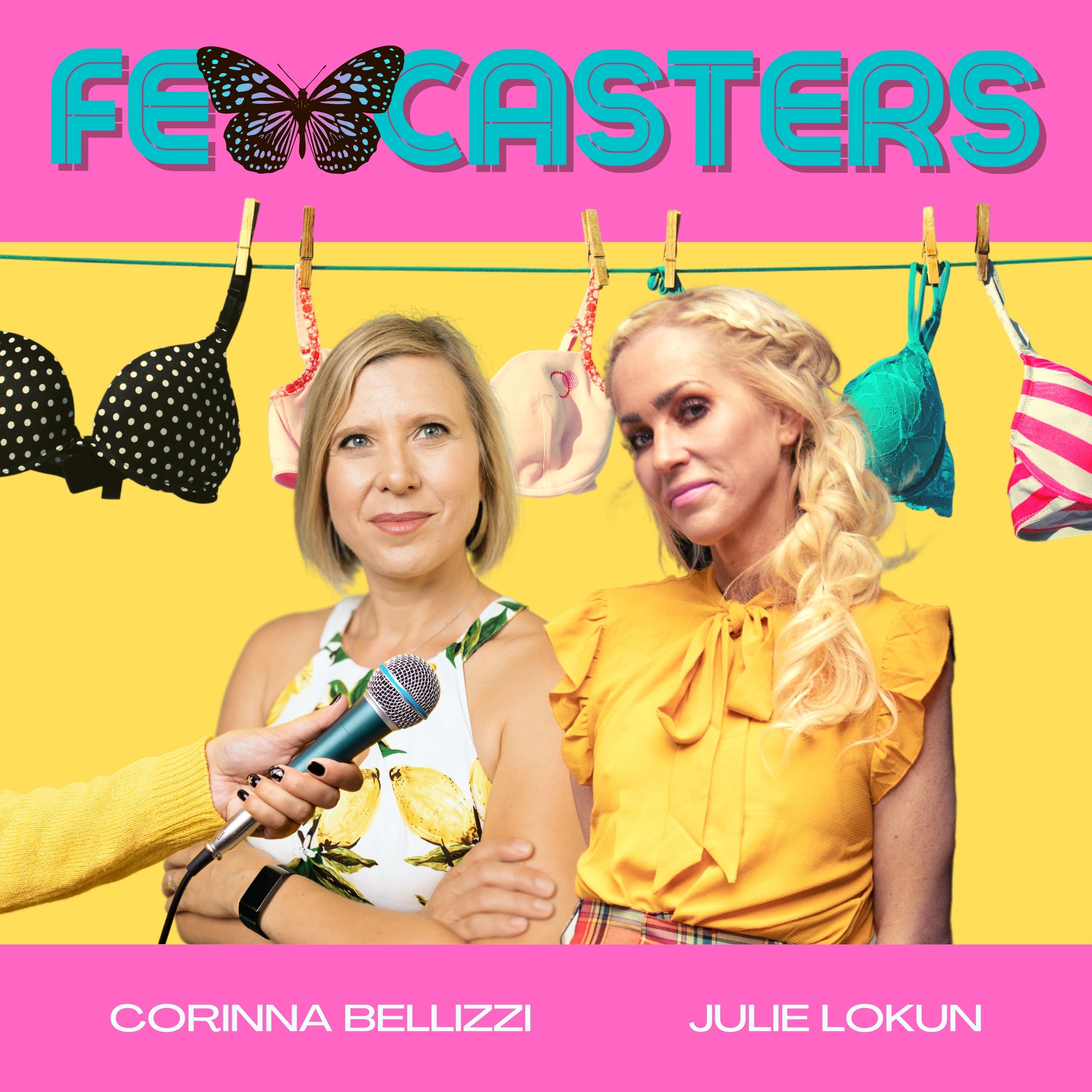 Get to Know Femcasters, hosted by Corinna Bellizzi & Julie Lokun