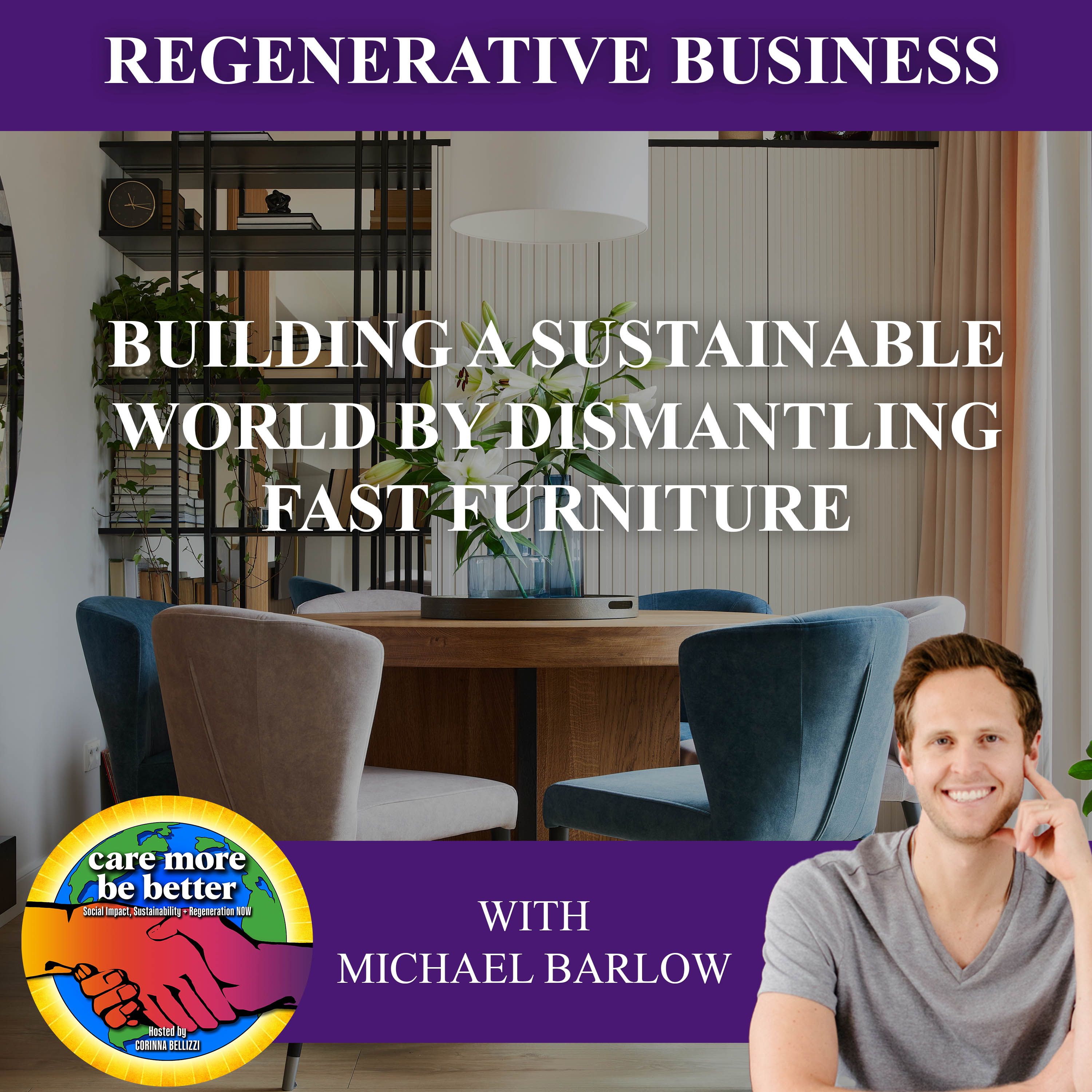 Building A Sustainable World By Dismantling Fast Furniture With Michael Barlow