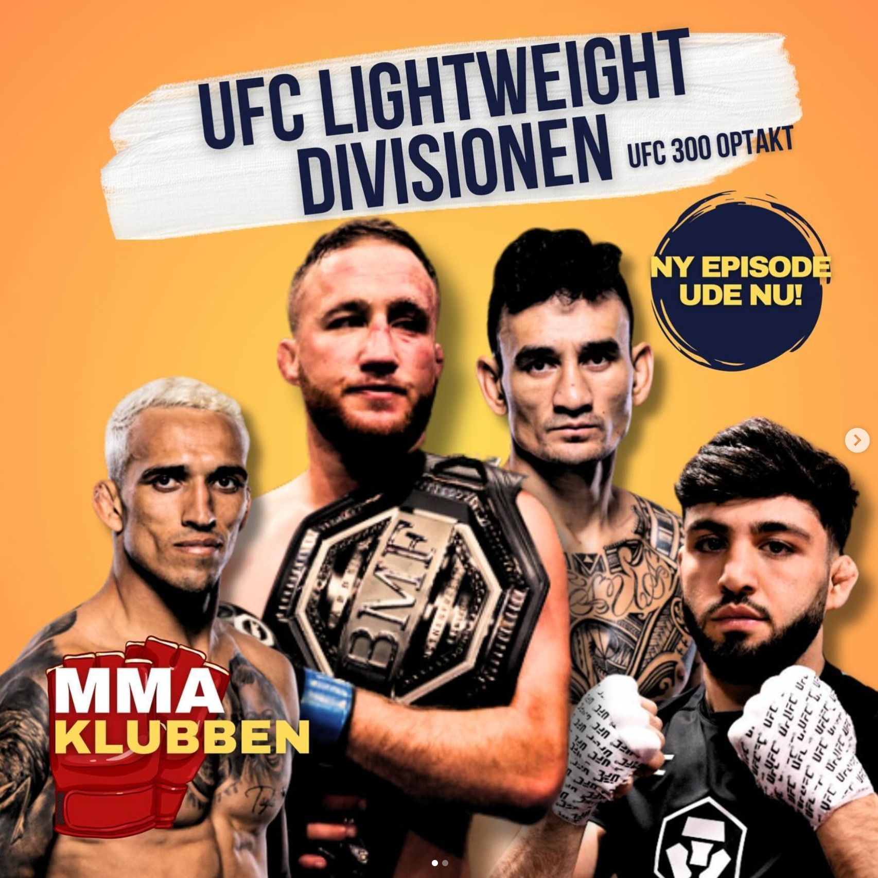 UFC Lightweight Divisionen - Et kig på en af de mest stacked divisioner i UFC. Optakt til UFC 300 episode artwork