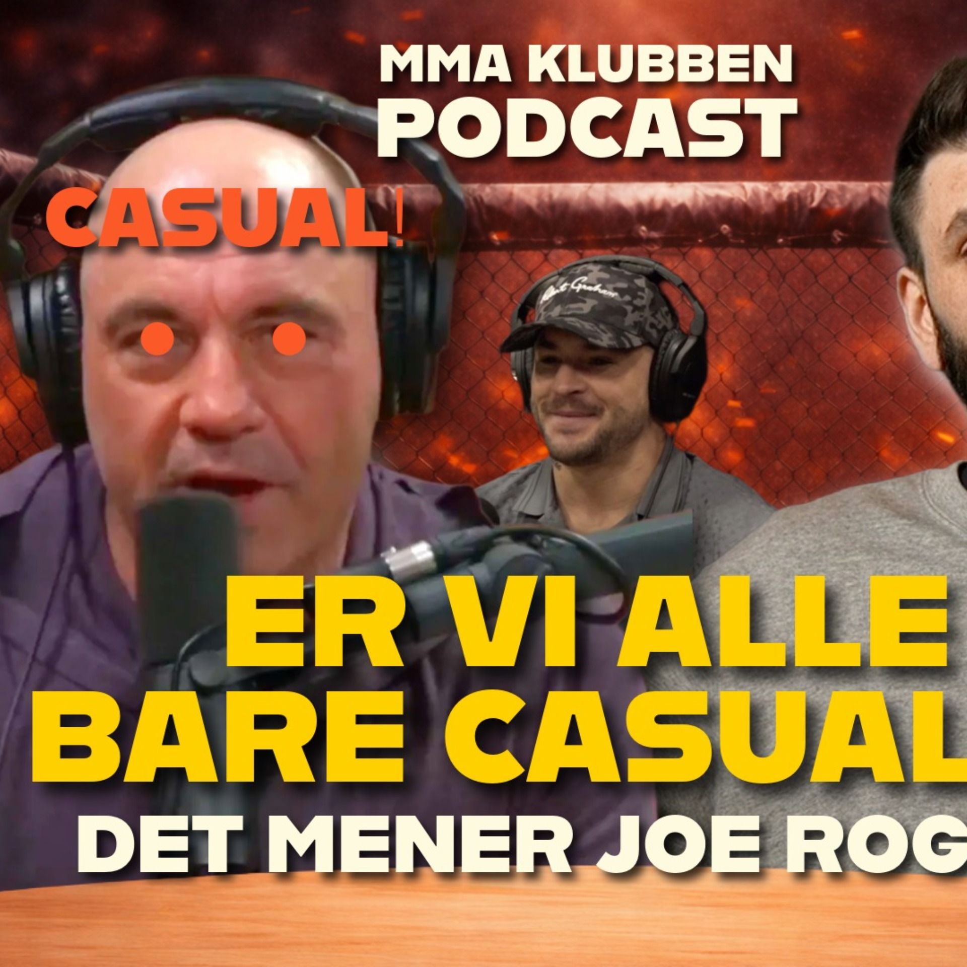 Joe Rogan siger vi er Casuals! (Dansk MMA Podcast) episode artwork