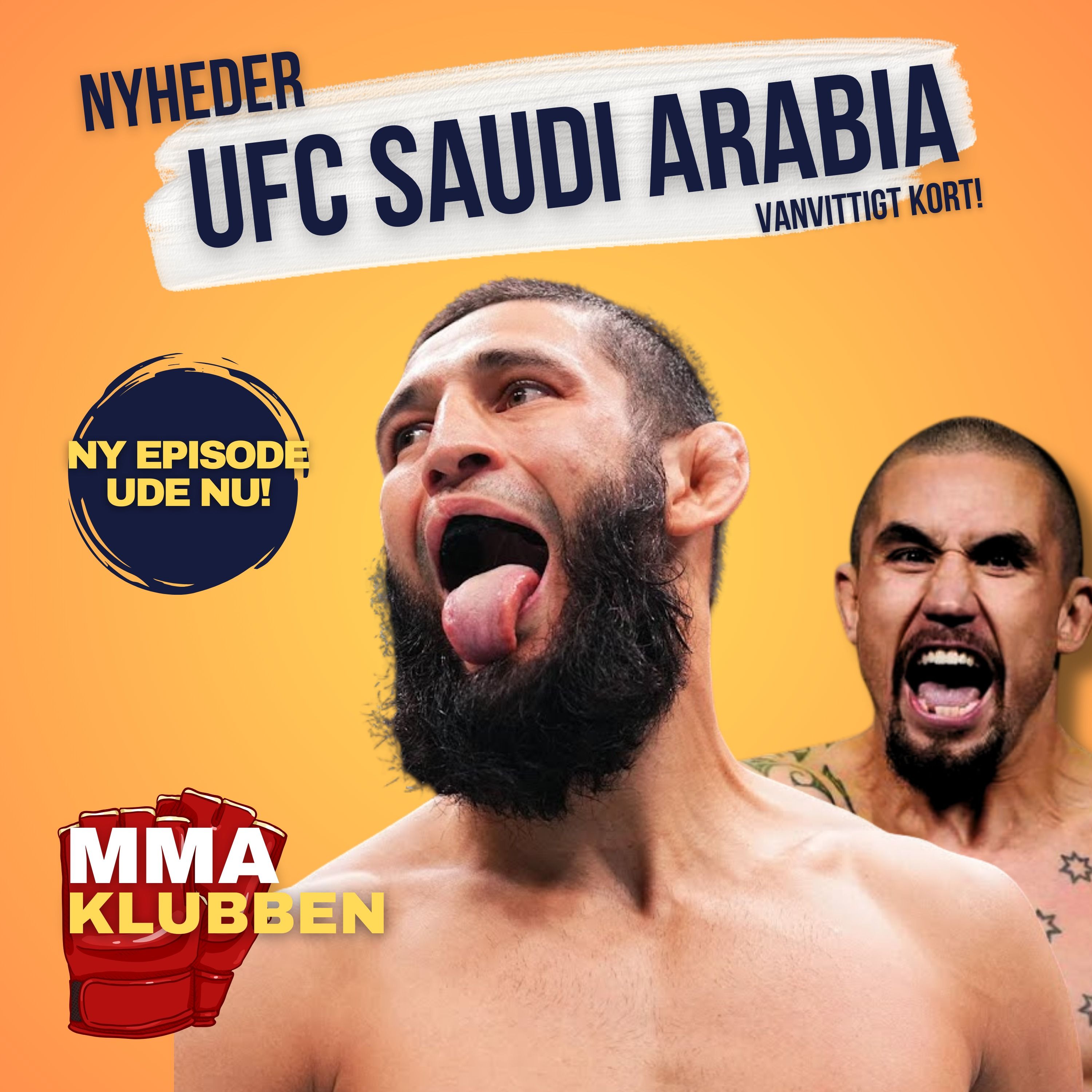 UFC Saudi Arabia - Khamzat vs Whittaker på vanvittigt kort! episode artwork