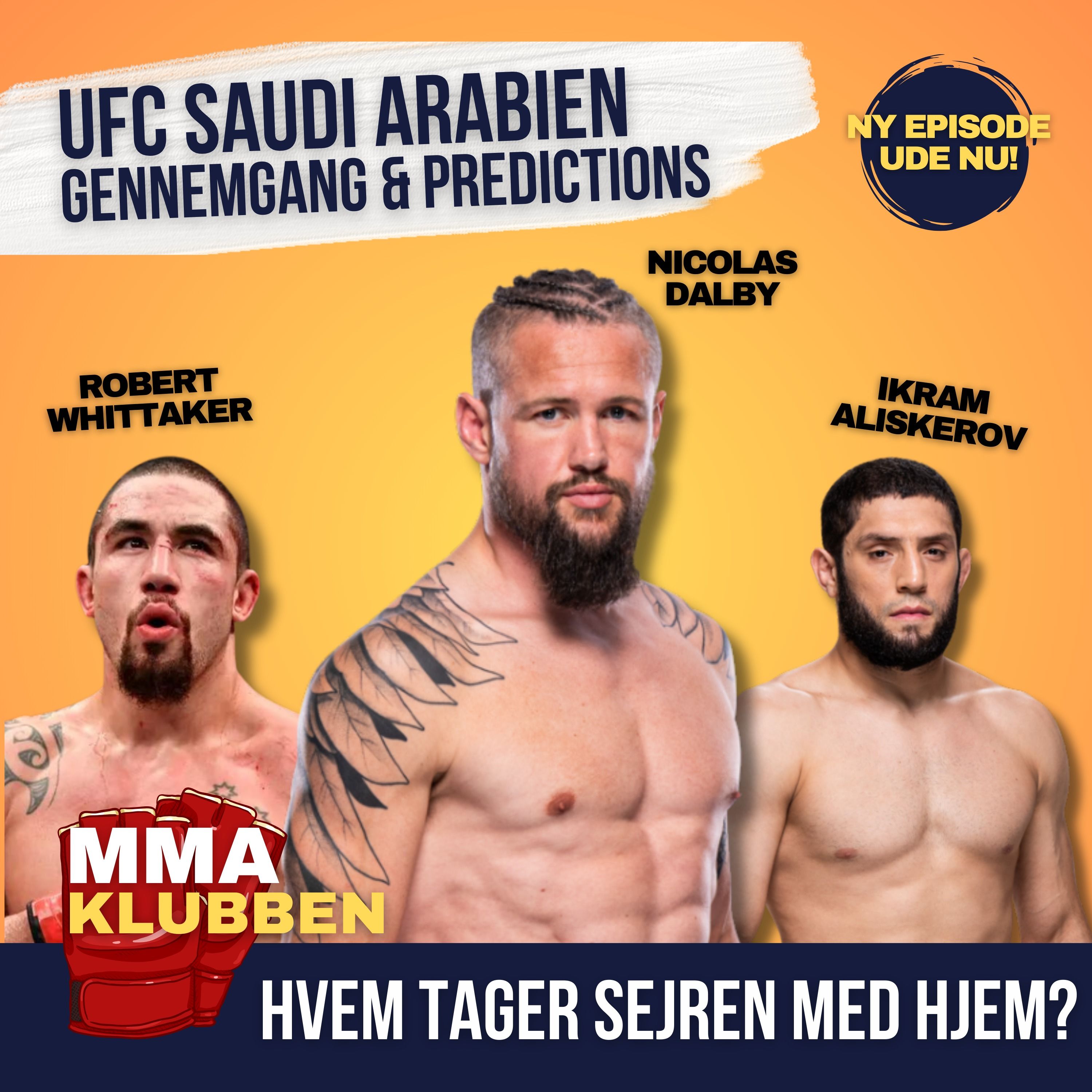 Dalby skal i buret til UFC Saudi Arabien - Gennemgang og predictions af kortet episode artwork