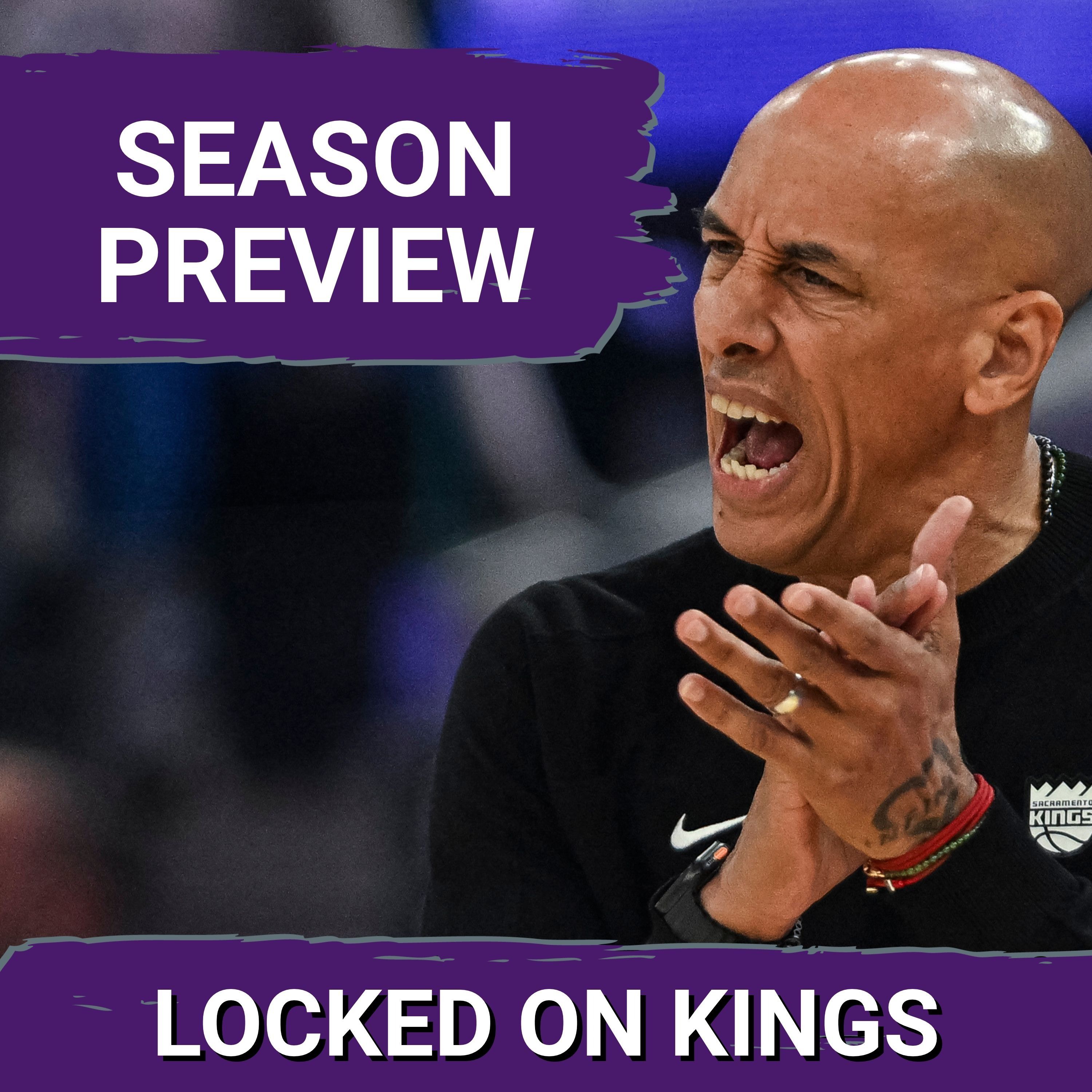 SEASON PREVIEW, can the Kings recover from Ben Simmons injury? With play-by-play voice Mark Jones episode artwork