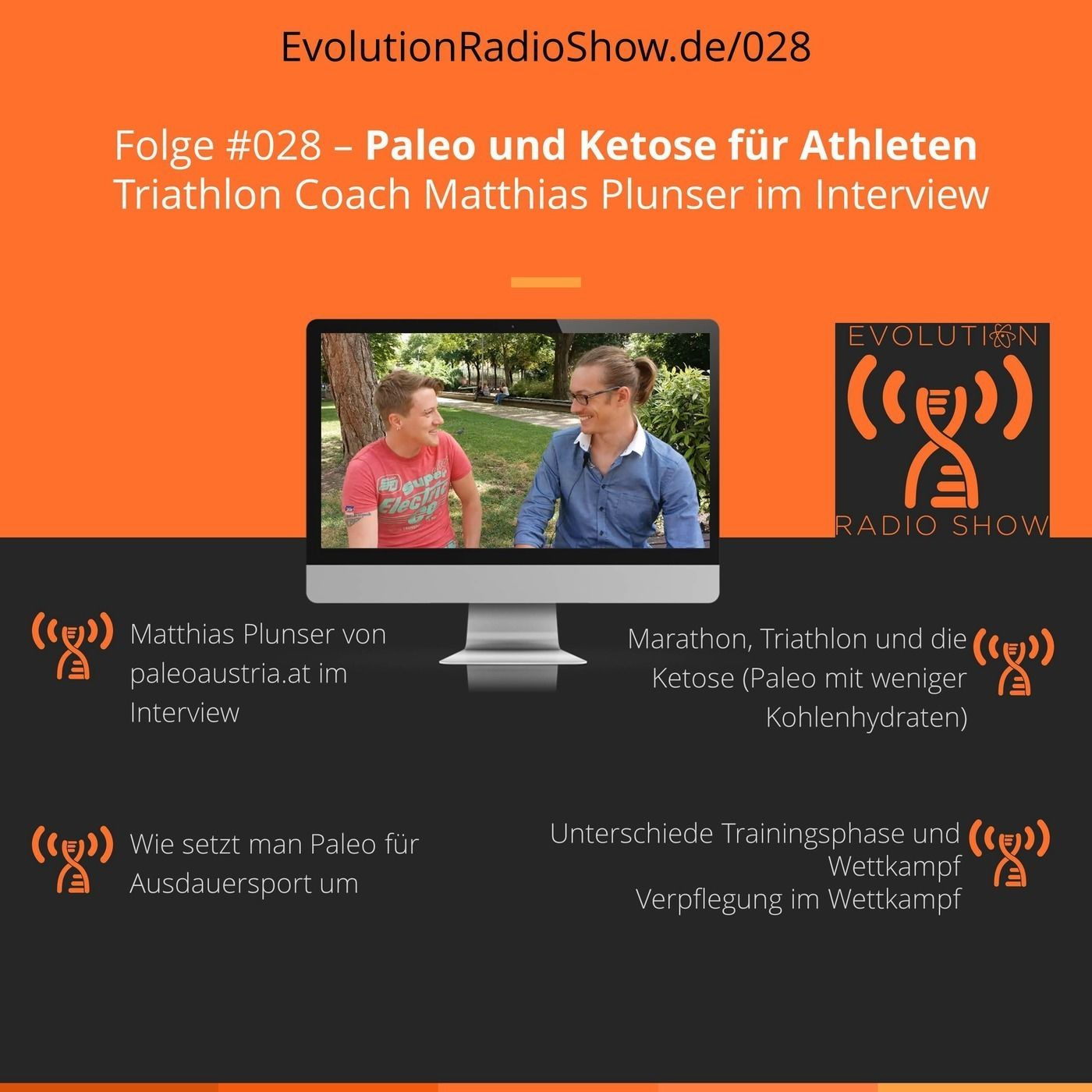 #028 – Paleo und Ketose für Athleten | Triathlon Coach Matthias Plunser im Interview episode artwork