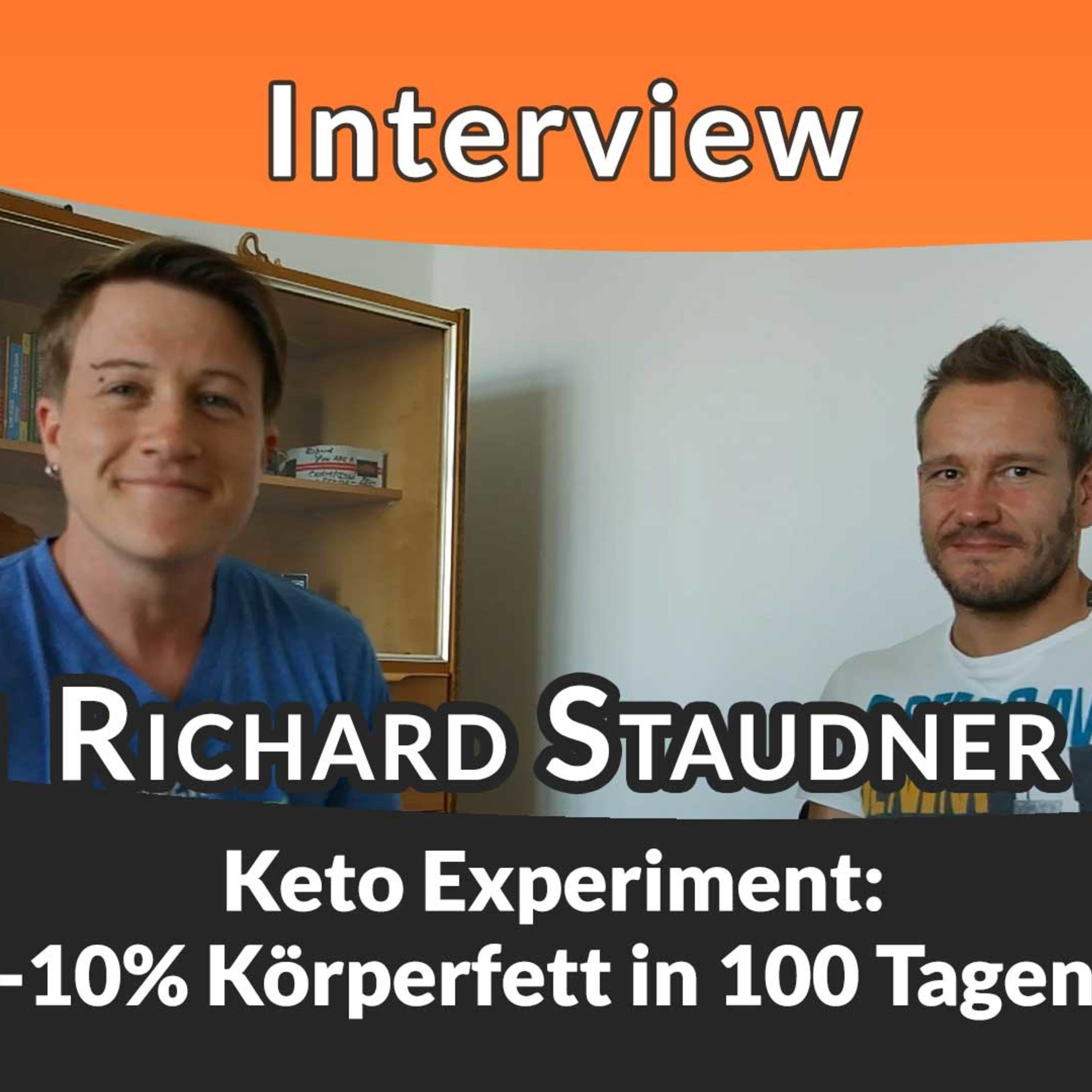 Das Keto Experiment: - 10% Körperfett in 100 Tagen - Interview mit Richard Staudner episode artwork