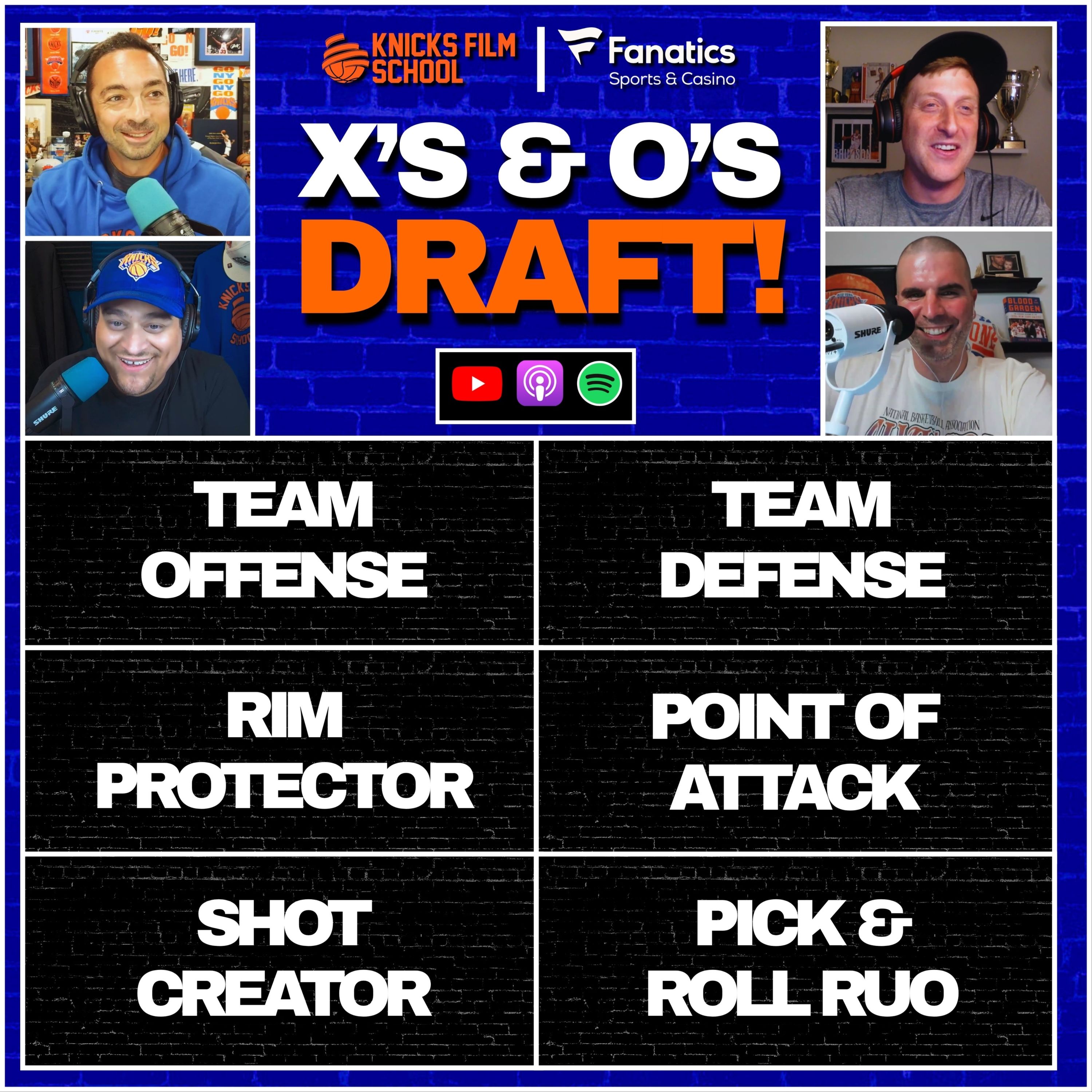 The 2nd Annual(ish) X's & O's Draft! | Knicks Film School