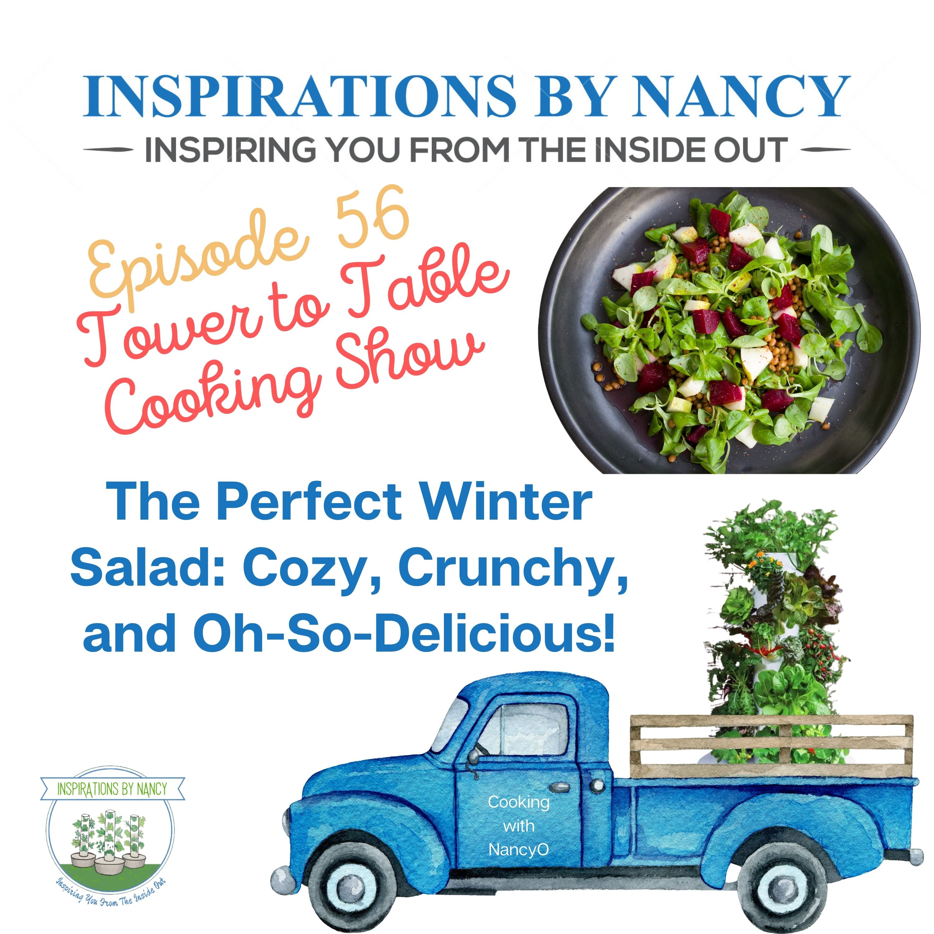 Cooking with Nancy O: The Perfect Winter Salad: Cozy, Crunchy, and Oh-So-Delicious!