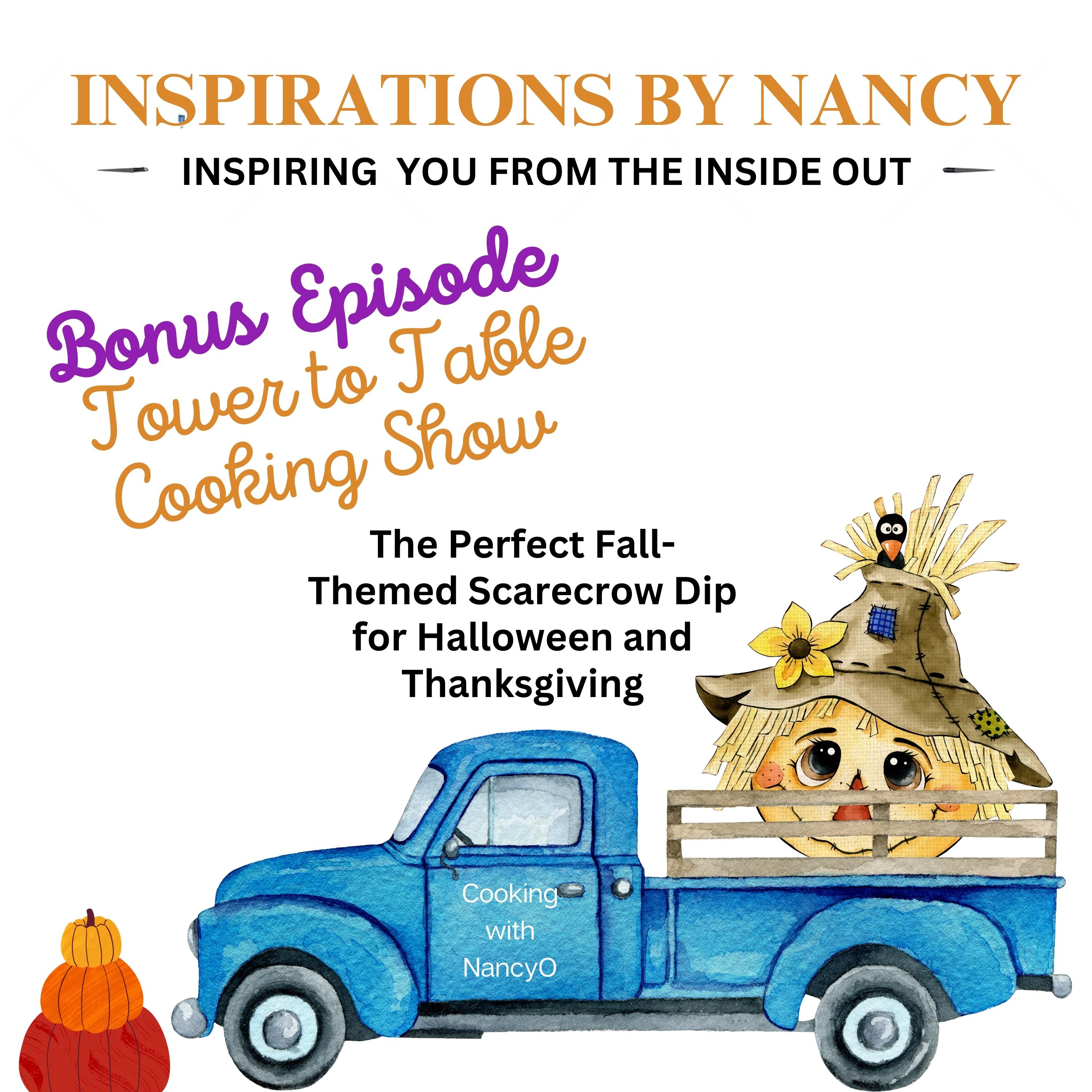 Cooking with Nancy O: The Perfect Fall-Themed Scarecrow Dip for Halloween and Thanksgiving