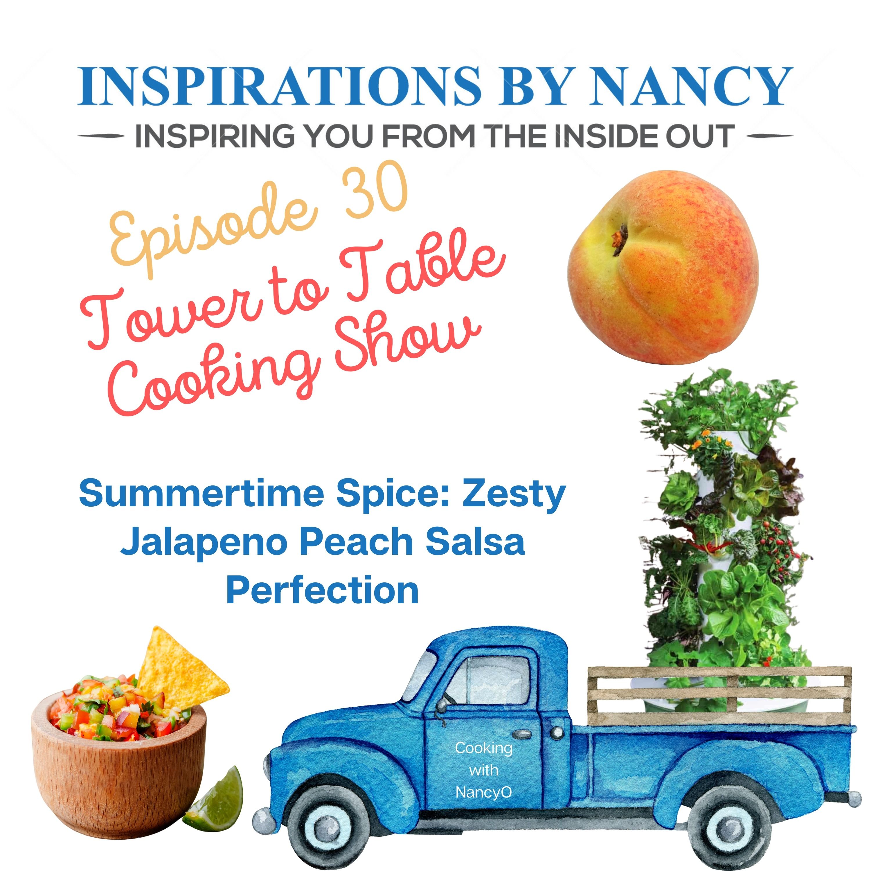 Cooking with Nancy O: Summertime Spice: Zesty Jalapeno Peach Salsa Perfection
