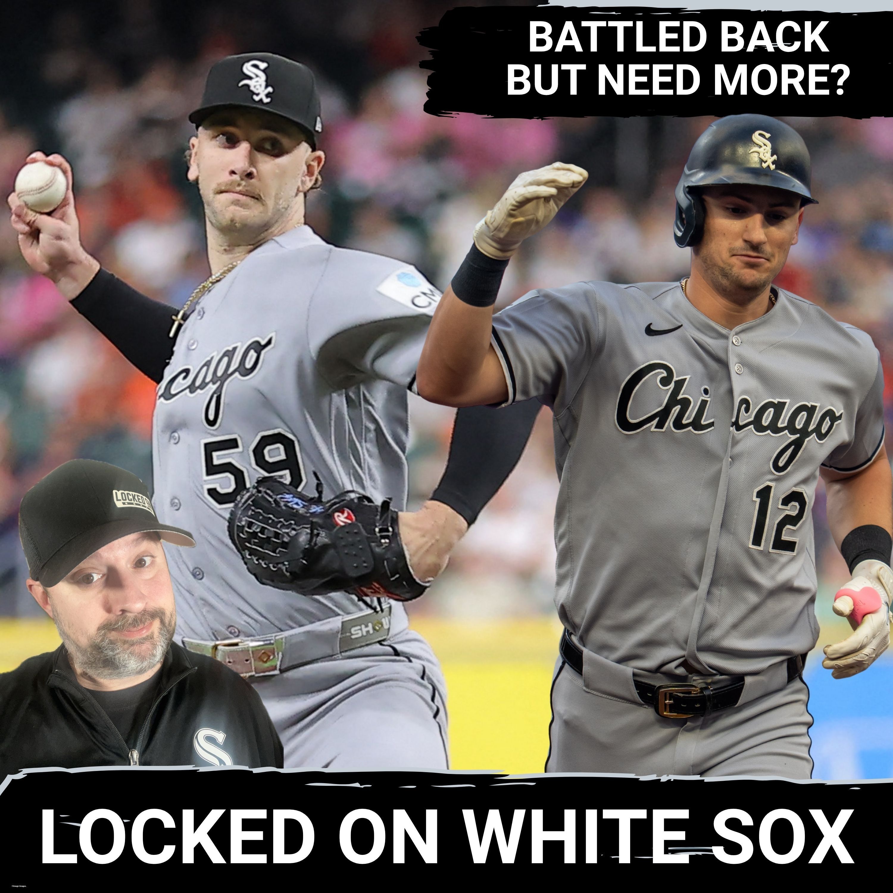Sean Burke and Colson Montgomery battle back, but White Sox NEED MORE from them in this playoff push episode artwork