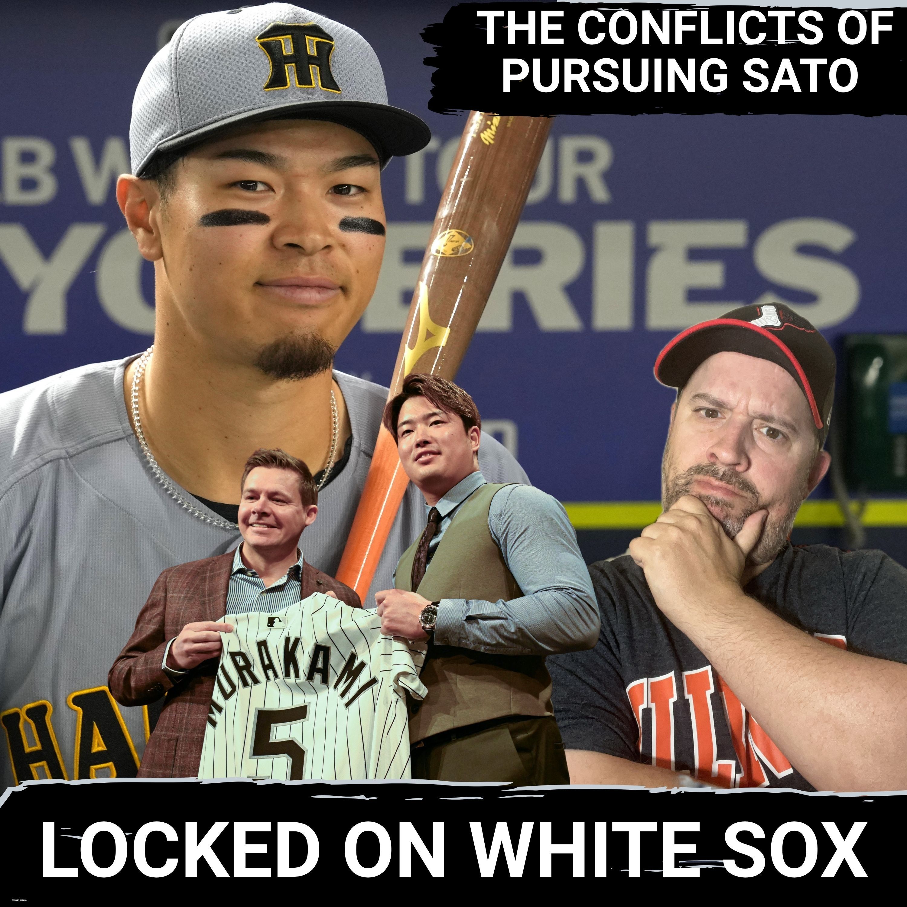 White Sox should PURSUE Teruaki Sato, but SIGNING the Japanese superstar BRINGS LINEUP CONFLICTS episode artwork