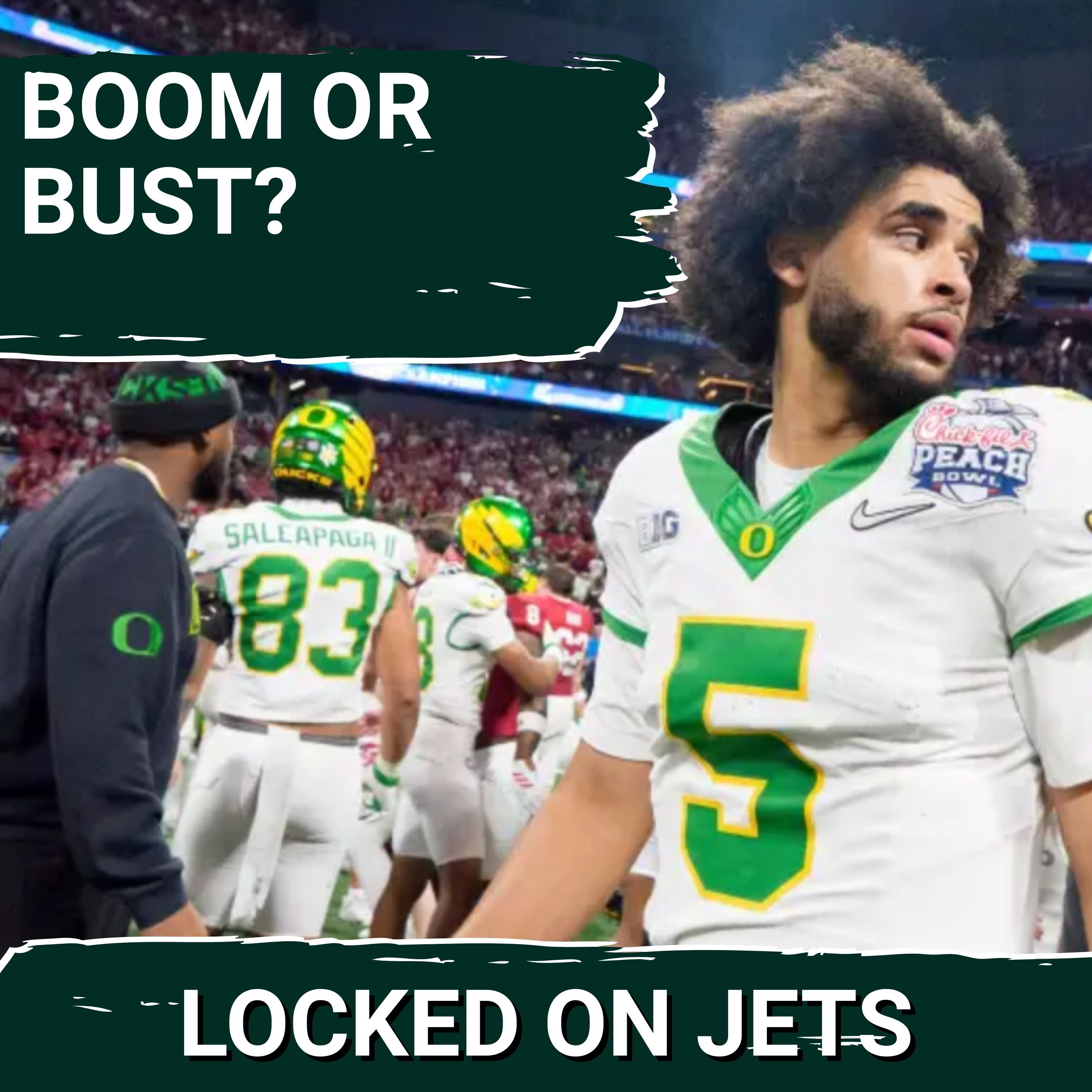 ALARM BELLS: New York Jets Face Tough NFL Draft Decision on Dante Moore After Quarterback's Peach Bowl Struggles