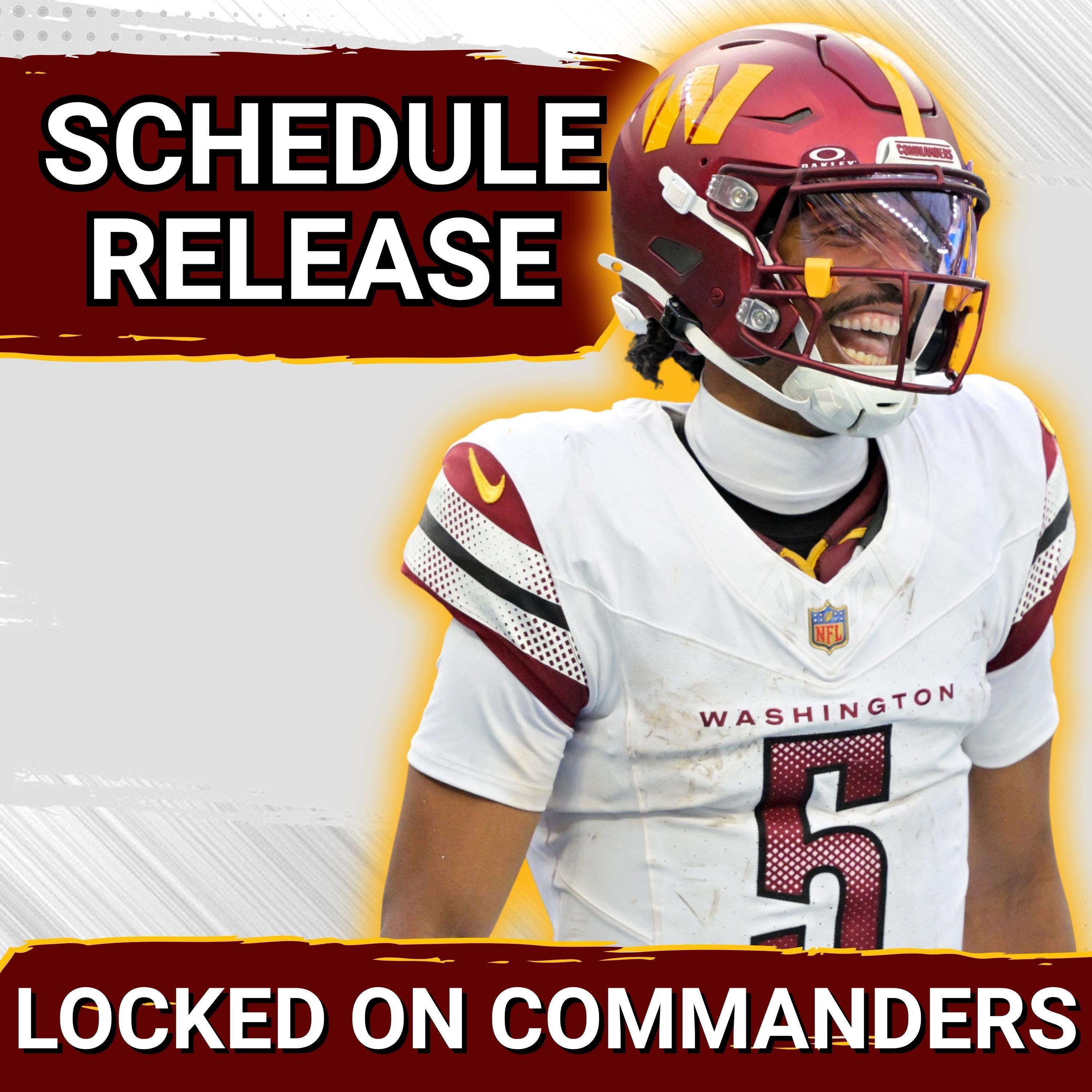 DANGEROUS RIDE: Commanders' 2026 Schedule Features TOUGH First-Four, Primetime Games and Week 7 Bye
