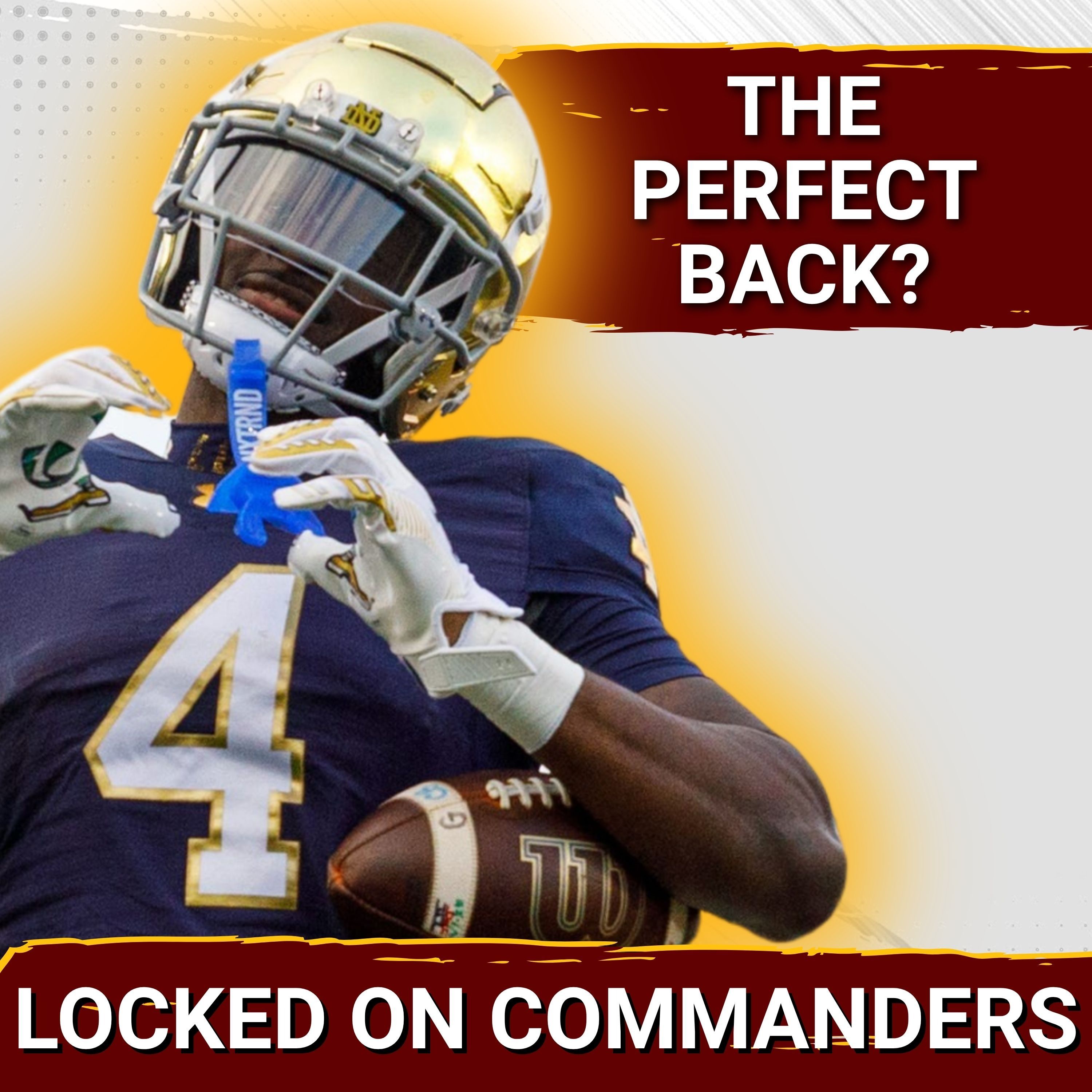 ELITE: Jeremiyah Love Leads the Washington Commanders 2026 NFL Draft Running Back Board