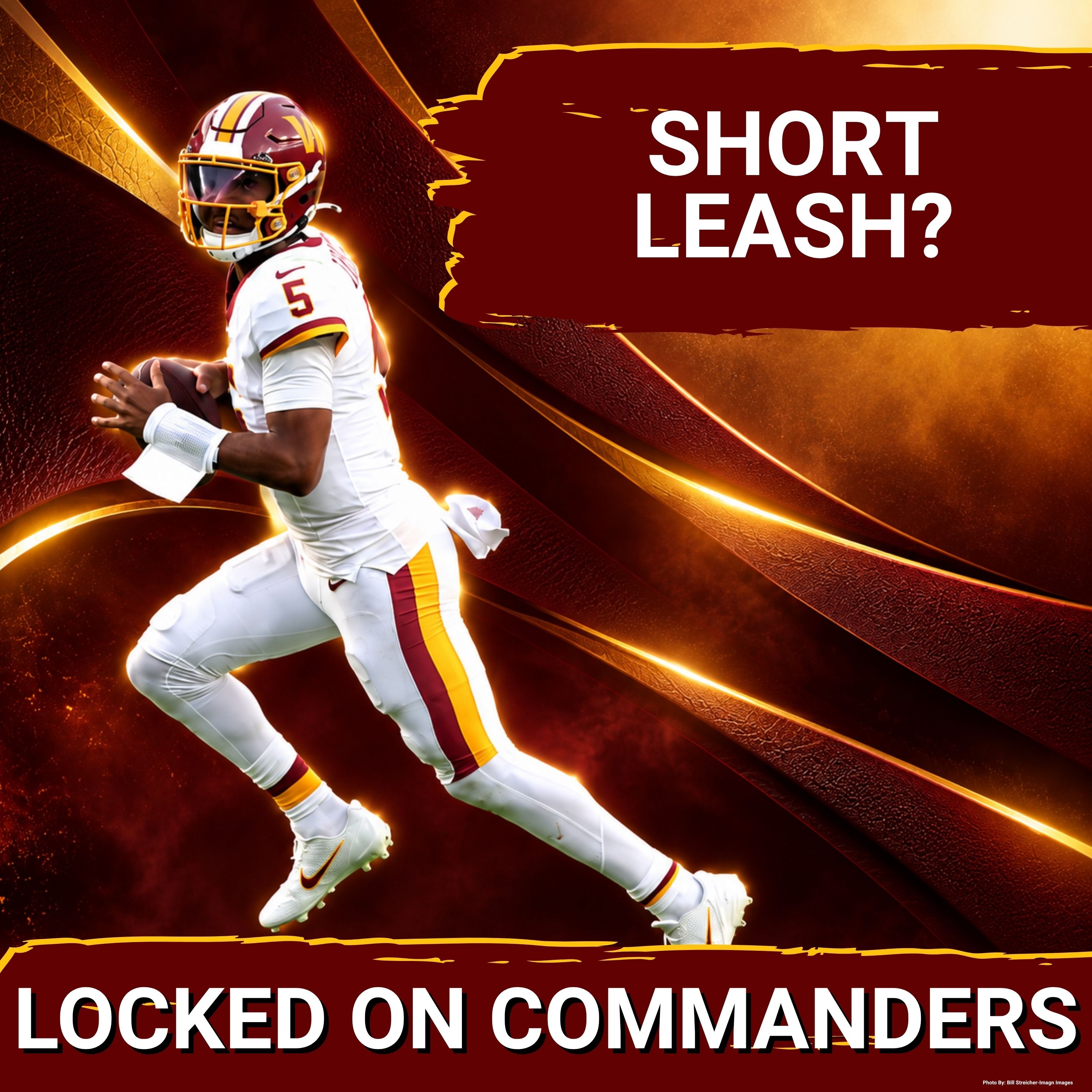 JAYDEN DANIELS CAN'T HESITATE: Commanders Still Need His Legs episode artwork