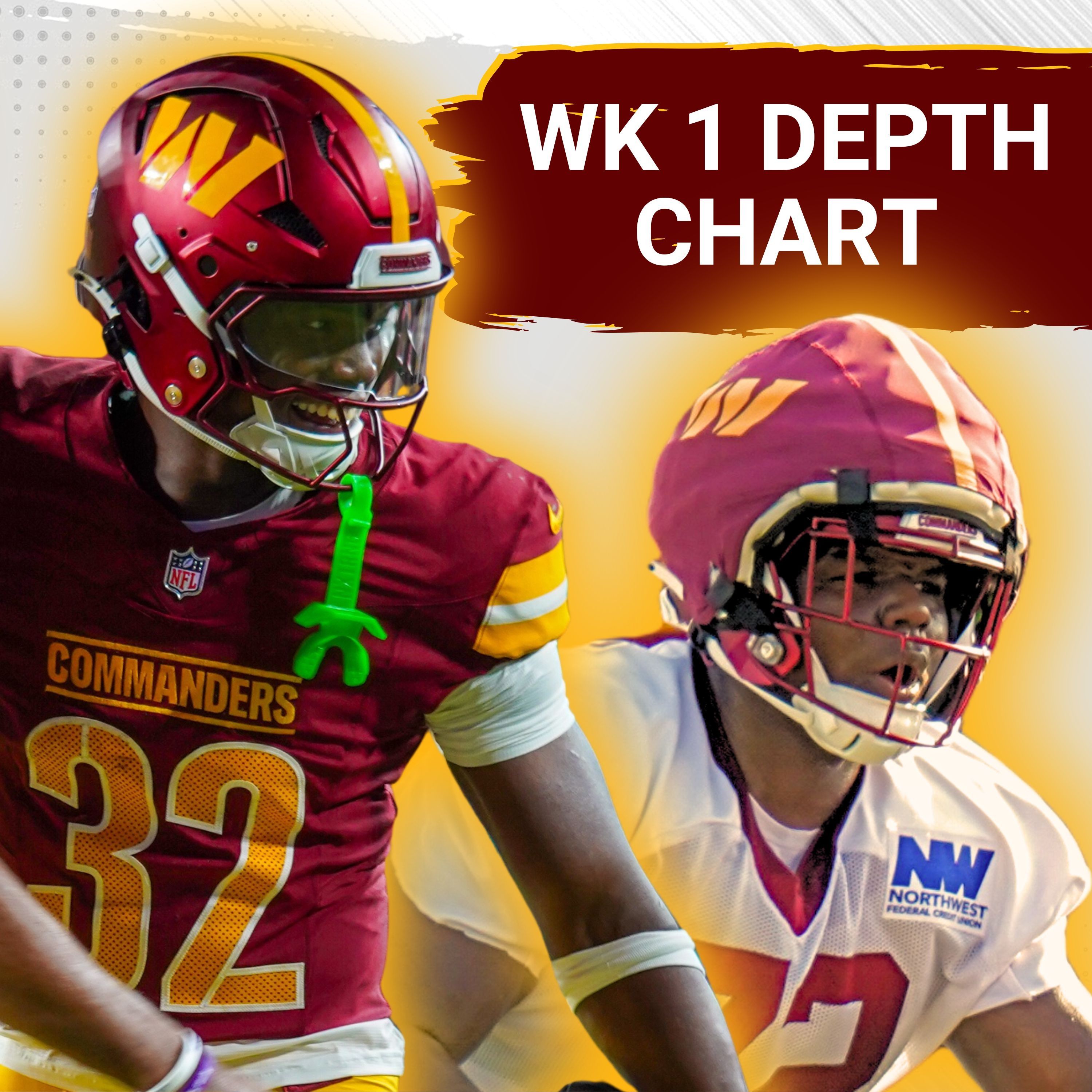 Commanders Depth Chart Reaction: Josh Conerly Jr. STARTS, Is Kendrick Bourne NEXT?