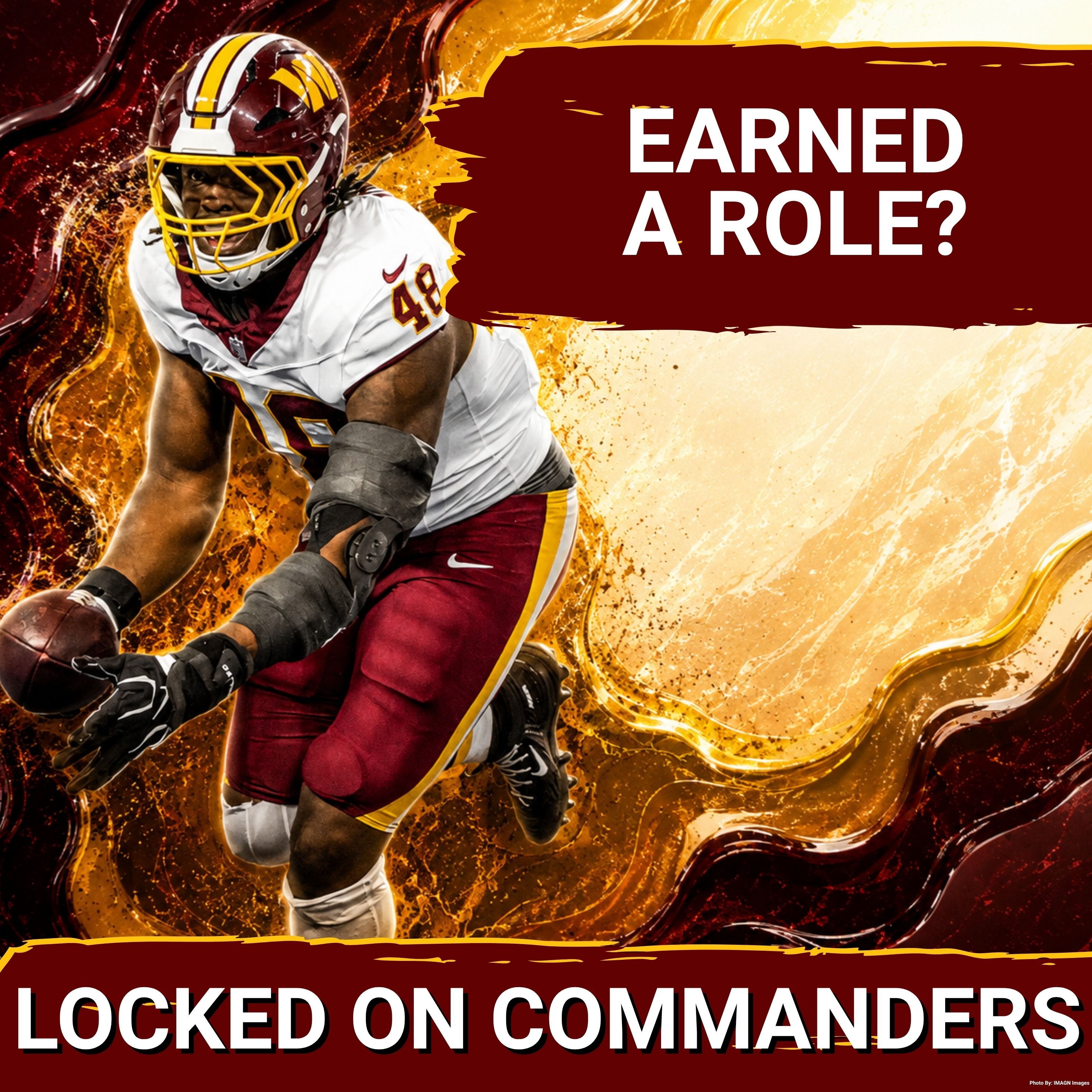 HE EARNED MORE: Commanders Rookie Joshua Josephs Pushes for Bigger Role