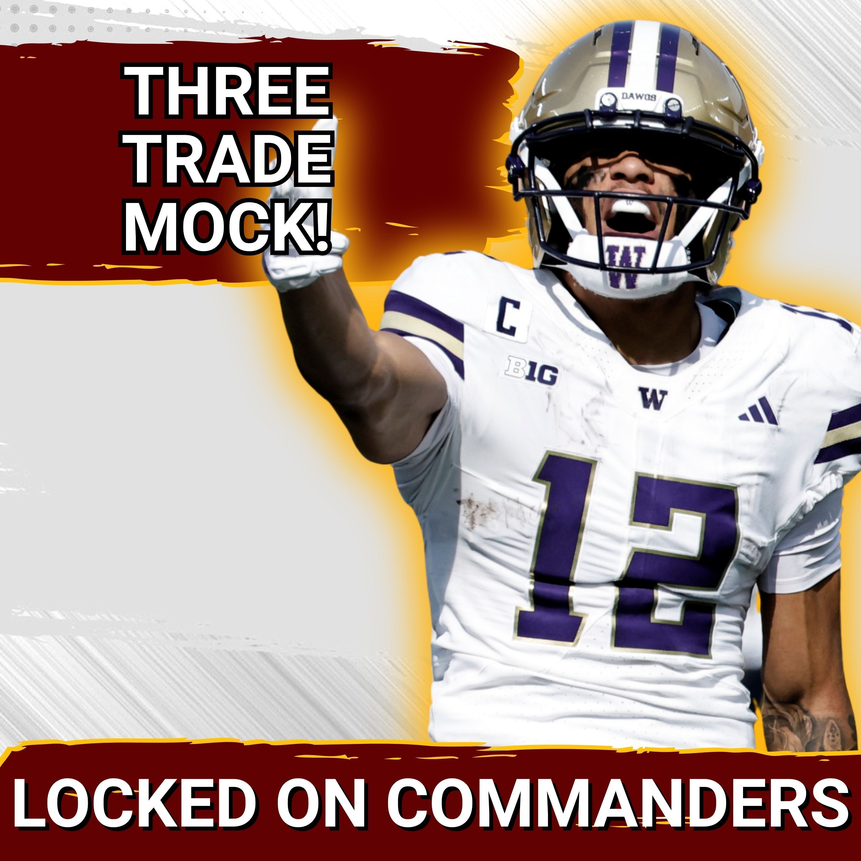 BLOCKBUSTER TRADE: Commanders SHAKE UP 2026 Draft With Sonny Styles Off the Board [Mock Draft]