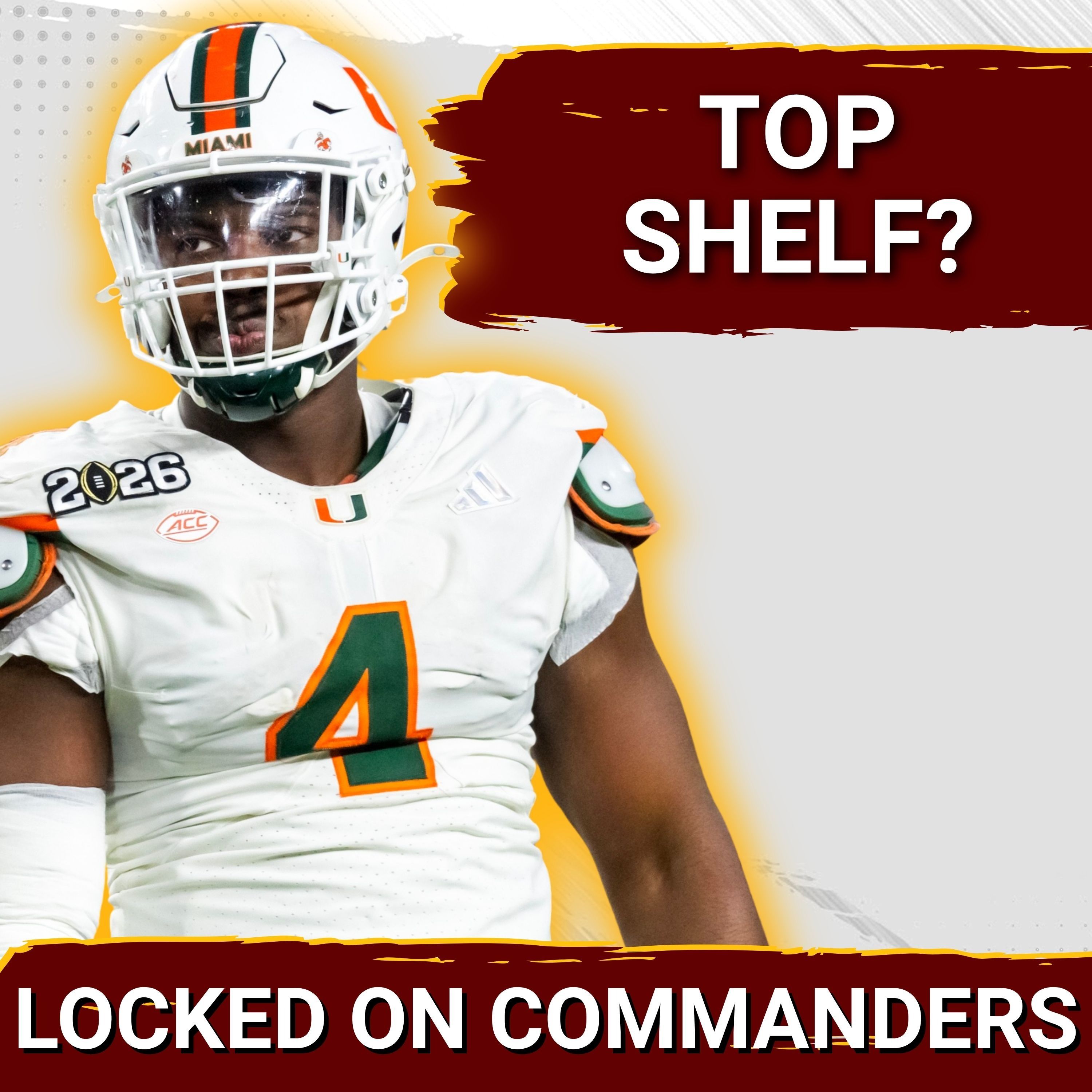 Versatility: Why Washington Commanders Should PRIORITIZE Rueben Bain Jr. Over David Bailey in 2026