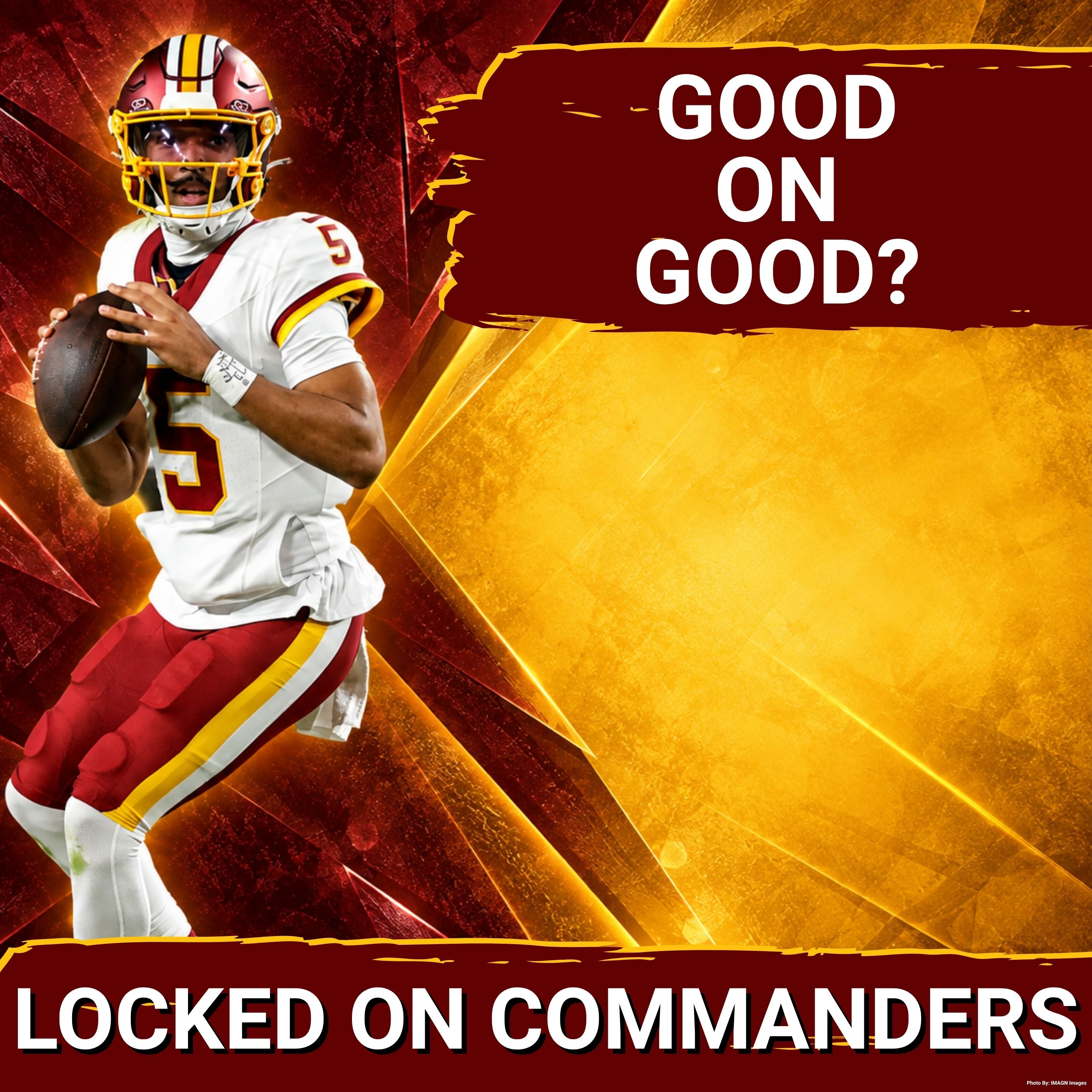 COMMANDERS-EAGLES PREDICTION: Washington Wins 27-24 Behind Jayden, Pass Rush episode artwork