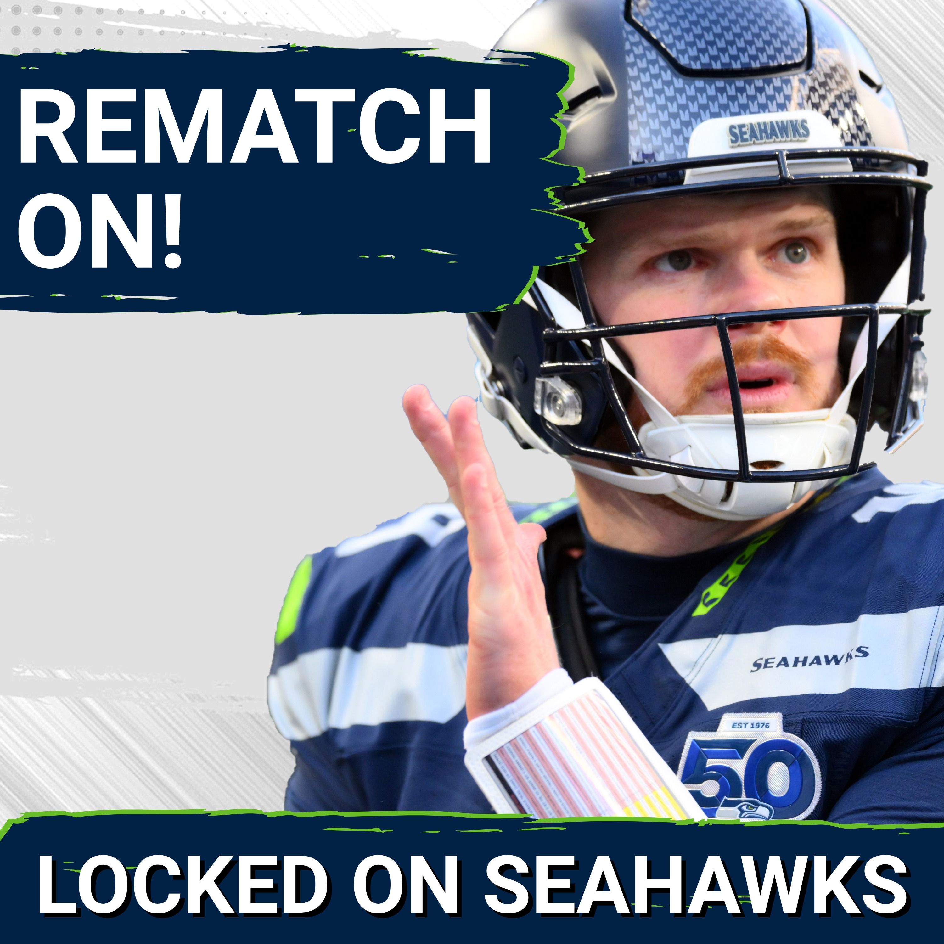 REMATCH ON! Seattle Seahawks Set to Square Off With New England Patriots in 2026 Season Opener episode artwork