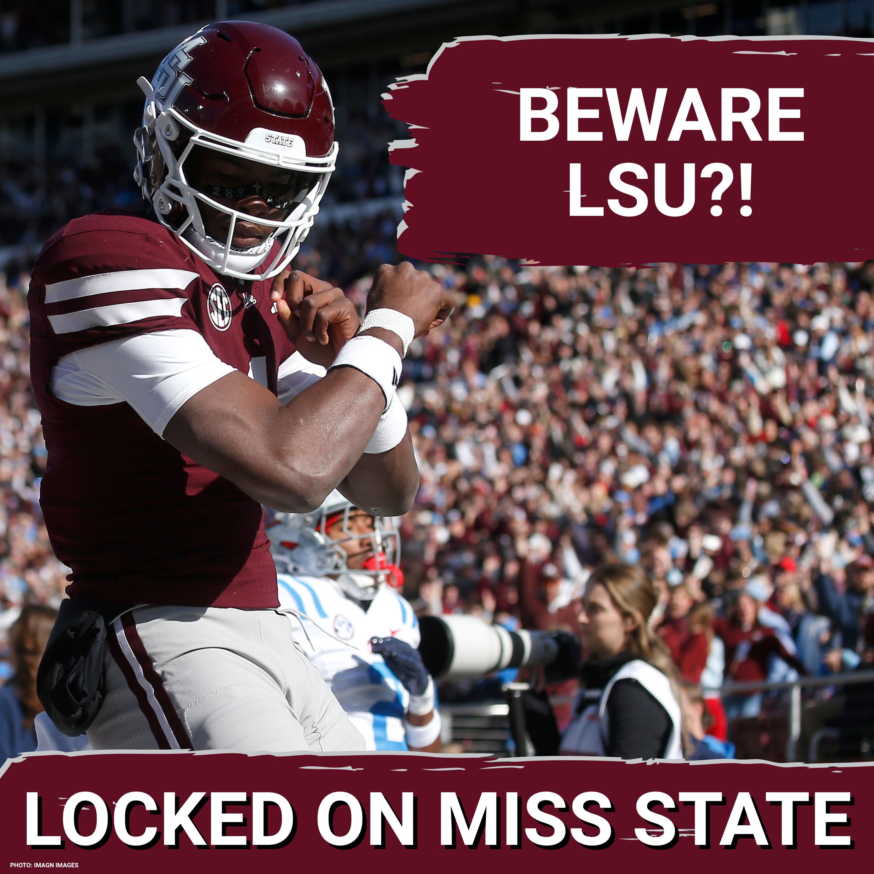 RIVALRY REIGNITED: Mississippi State  vs. LSU Outlook as Kamario Taylor and Sam Leavitt BATTLE episode artwork