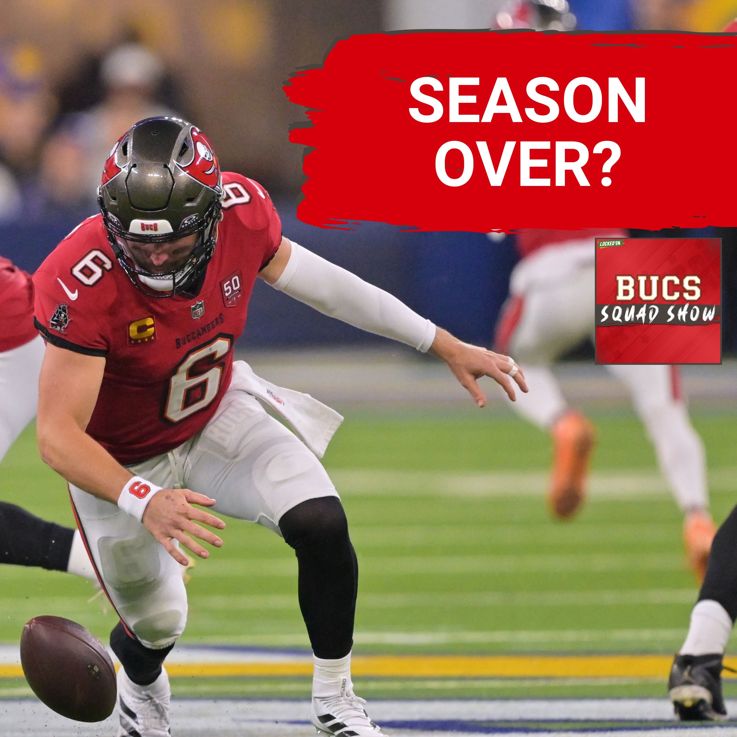 BUCS SQUAD SHOW: Bucs Blown Out, Baker Mayfield Hurt | Where Does Tampa Go From Here?