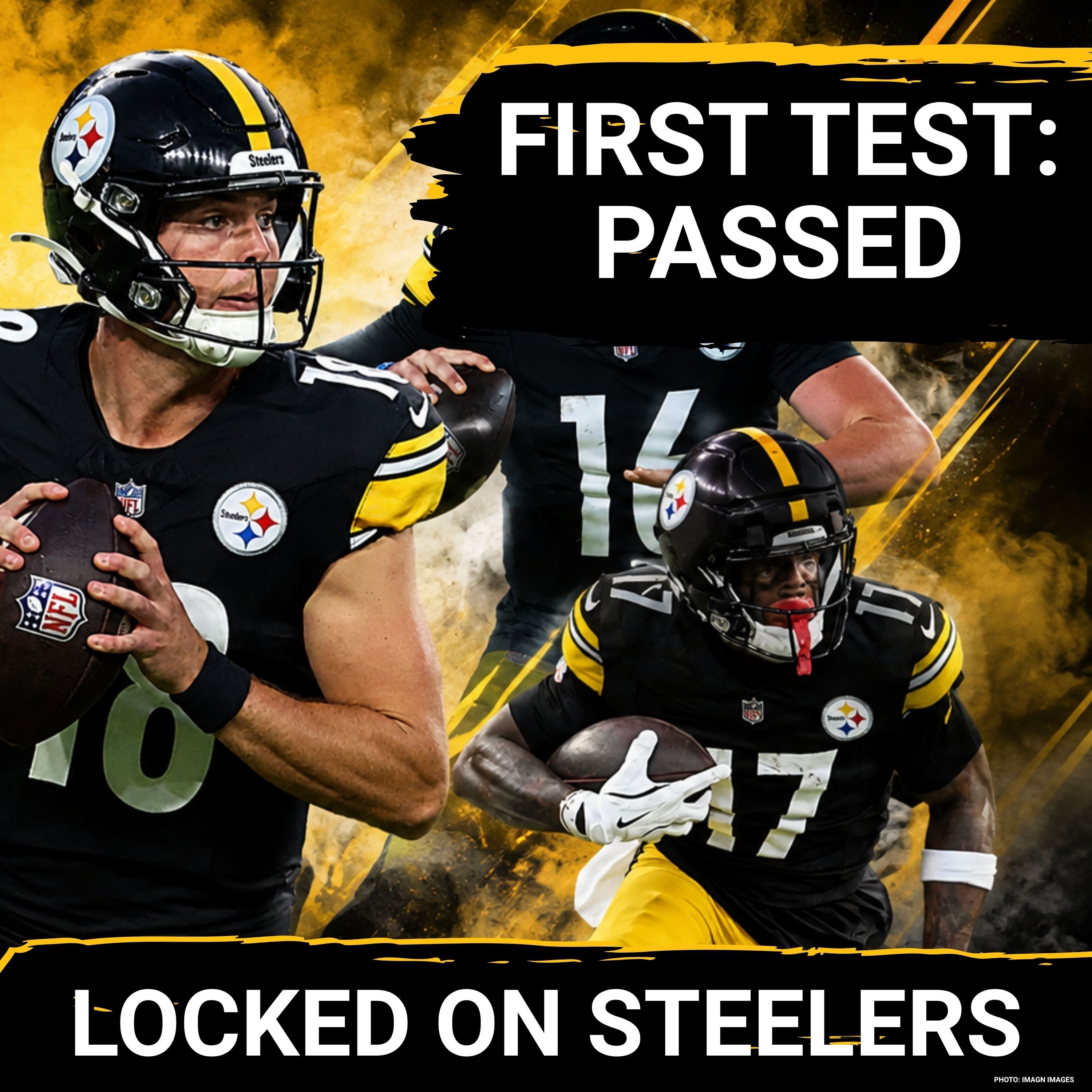Steelers' Young Playmakers Will Howard, Drew Allar, Germie Bernard Pass First Preseason Tests