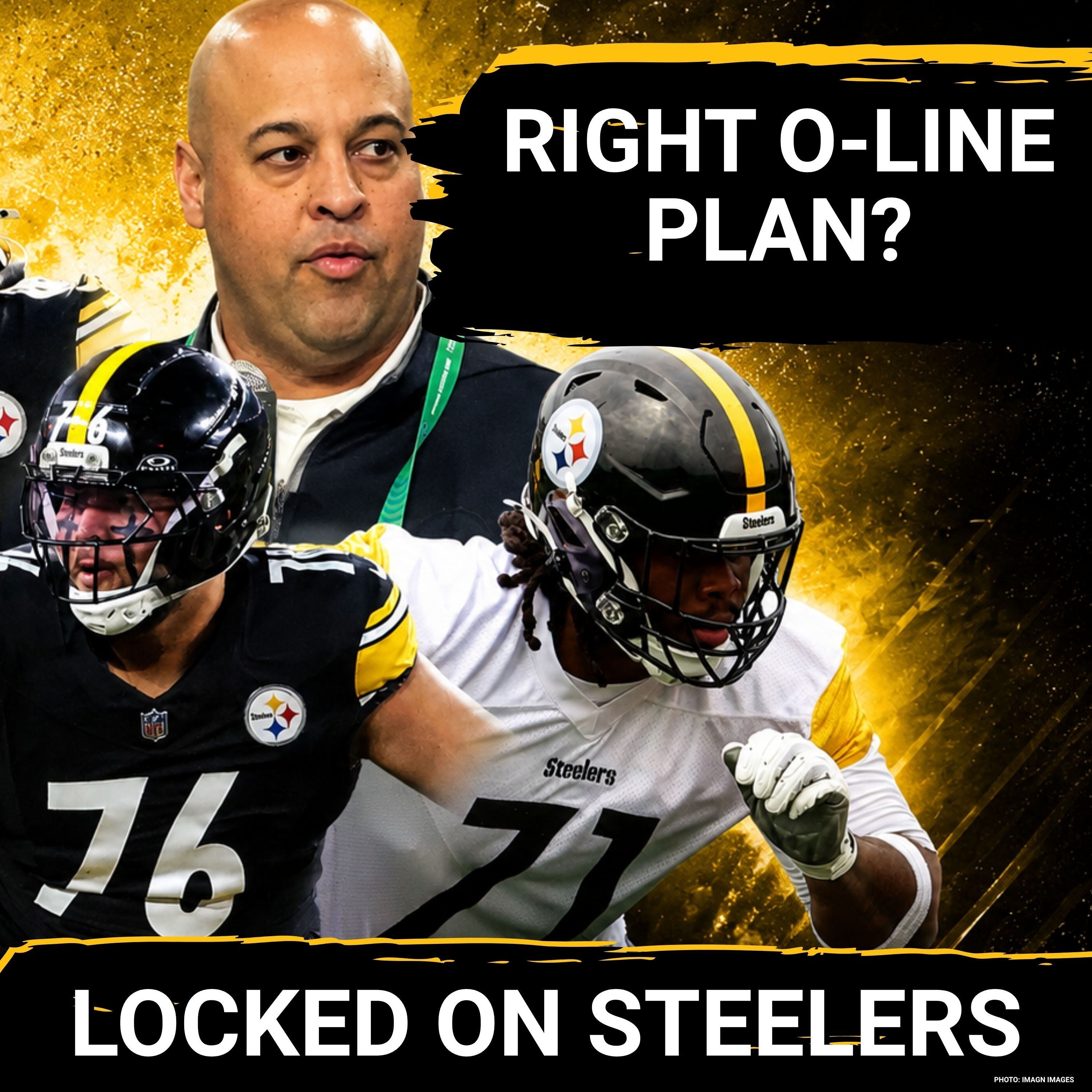 Steelers: Omar Khan's OL Plan Coming Together | Team Mishandling Elandon Roberts, Joey Porter Jr.?