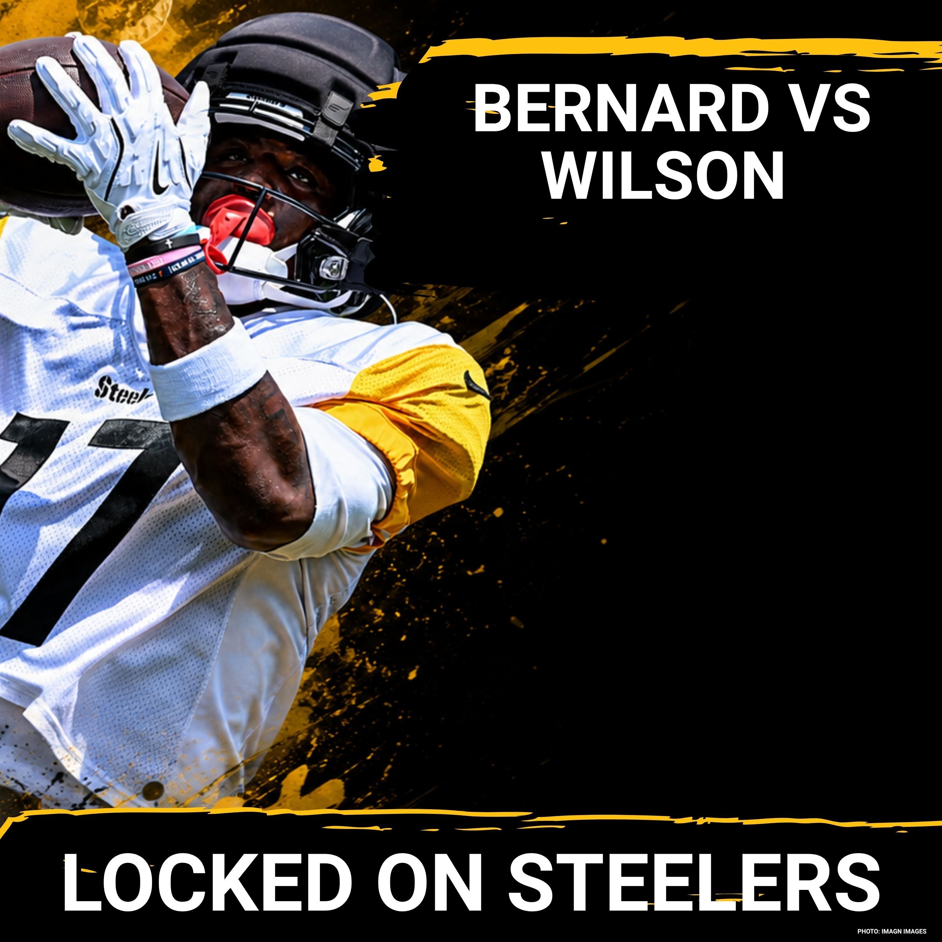Steelers' Germie Bernard, Roman Wilson Show Different Strengths in WR3 Training Camp Battle