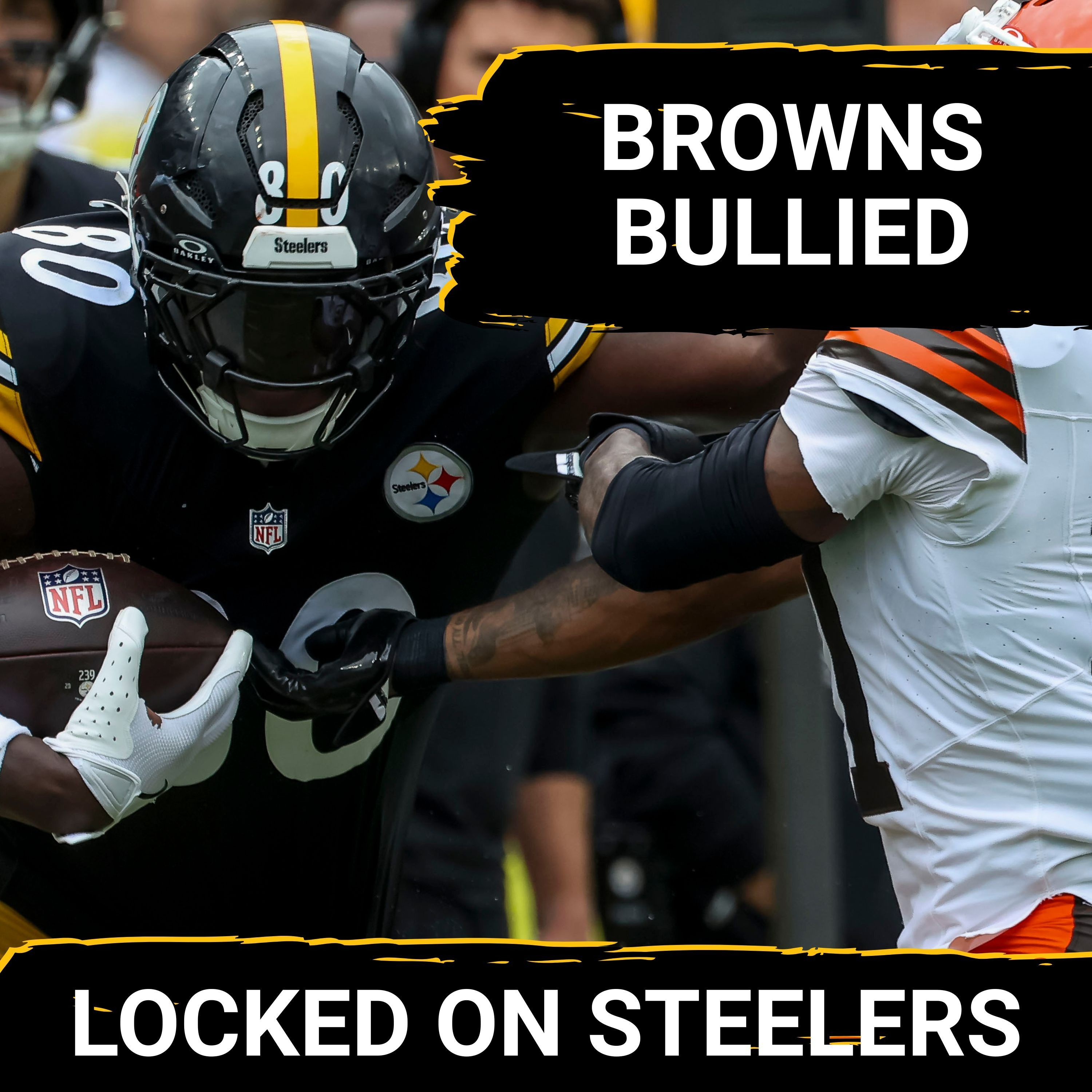 Steelers Bully Browns as O-Line Shuts Down Myles Garrett, Run Game Improves | Derrick Harmon Rising?