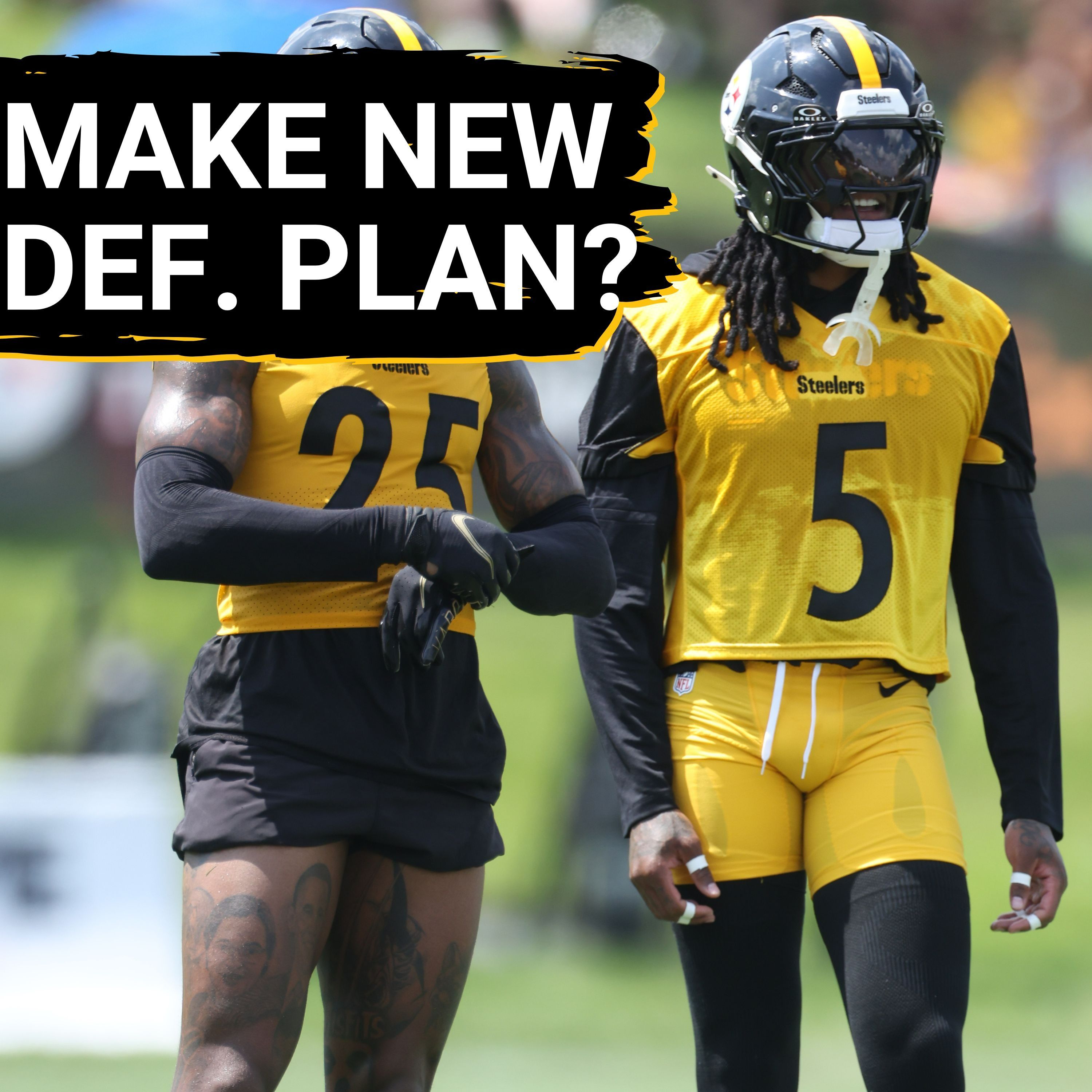 Steelers Need New Defensive Plan w/Jalen Ramsey, Run Defense? | Feed Jaylen Warren More Carries