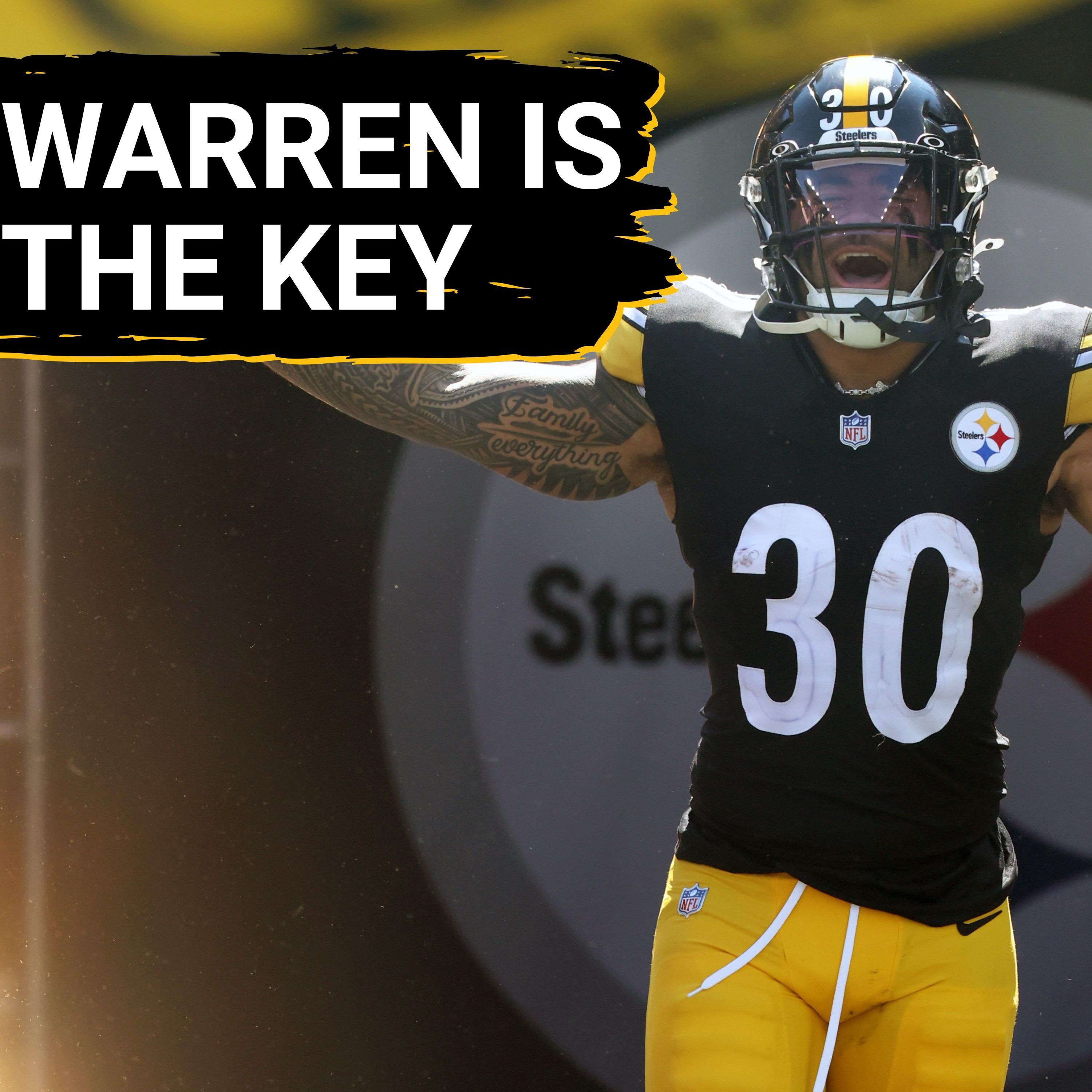Steelers' Jaylen Warren the Key to Unlock Best Version of Aaron Rodgers | What Can Fix Run Defense?