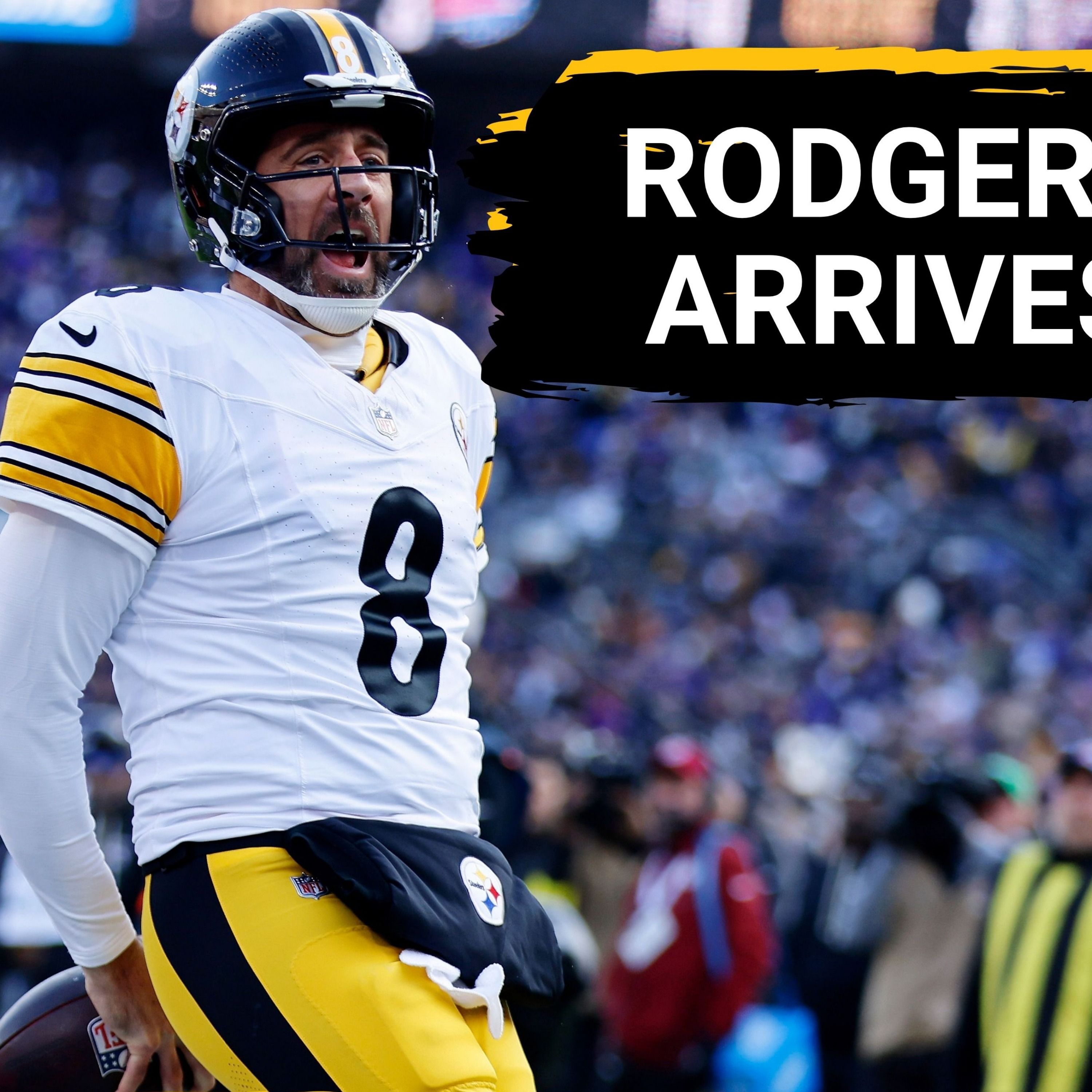 Steelers' Aaron Rodgers Arrives, But Will That Backfire? | Pressure on Drew Allar to Thrive Quickly? episode artwork