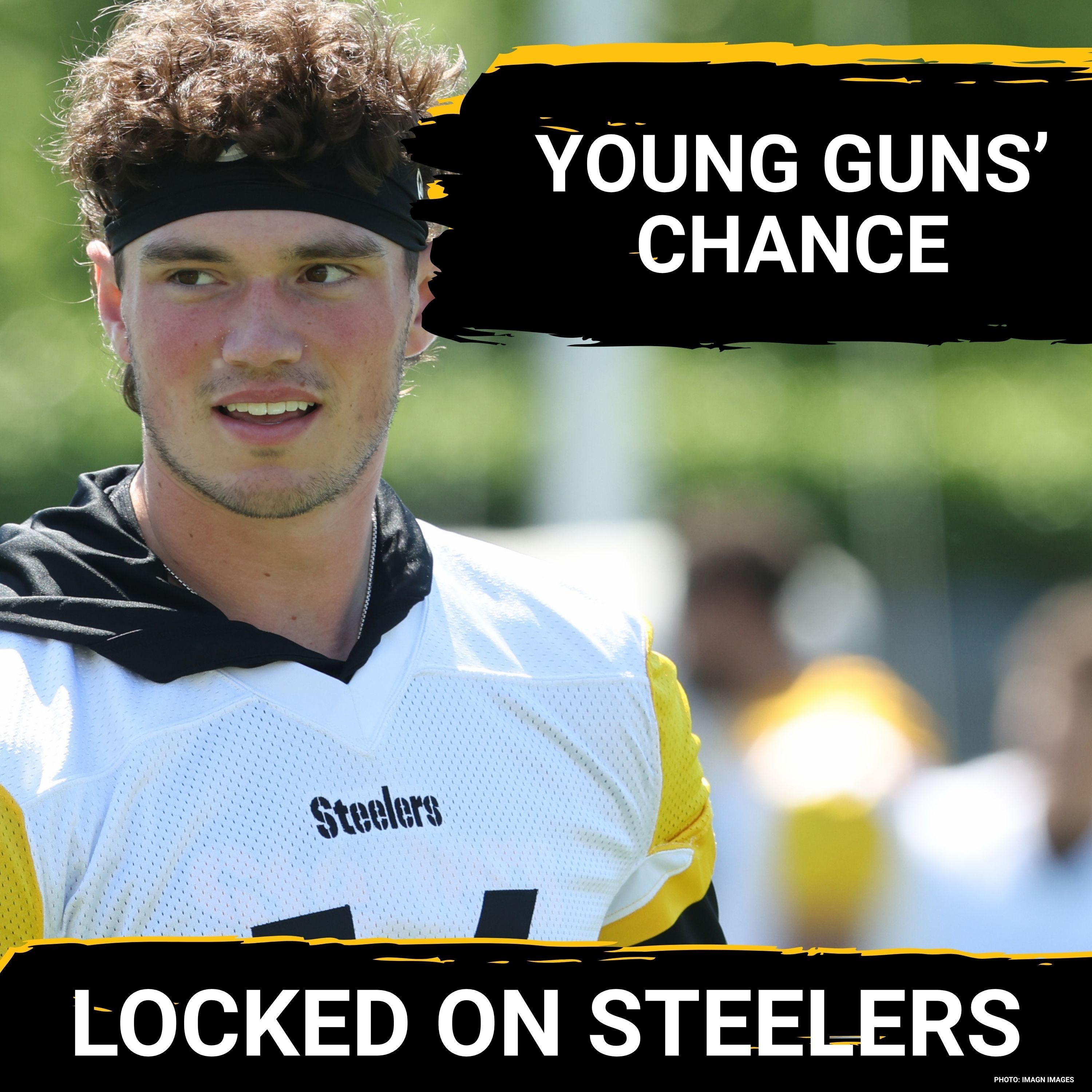 Steelers' Drew Allar/Will Howard Work to Fit Franchise QB Window | Time to Target Darnell Washington episode artwork